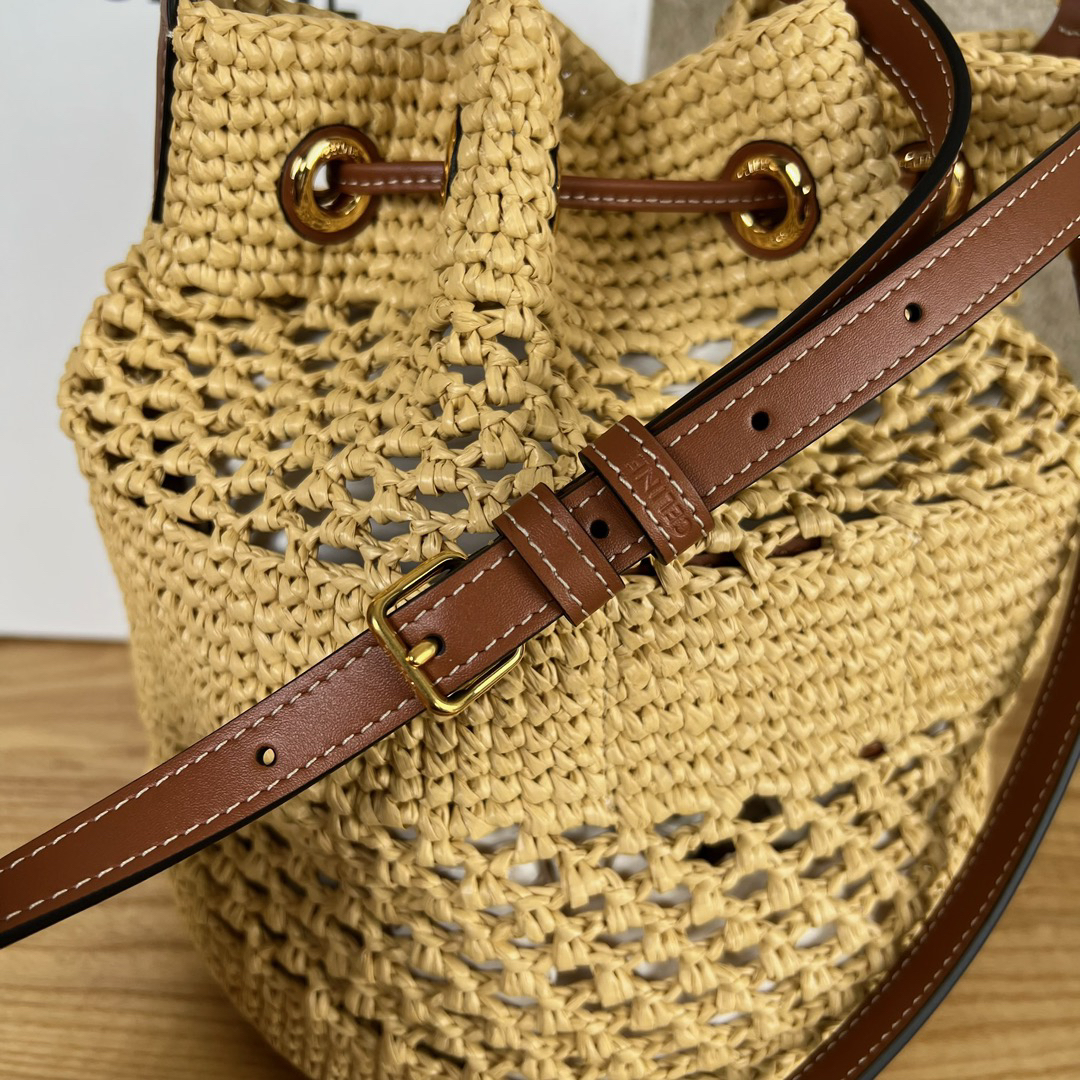 CLARA Classic Plant-Based Material and Cowhide Leather Handbag - Image 7