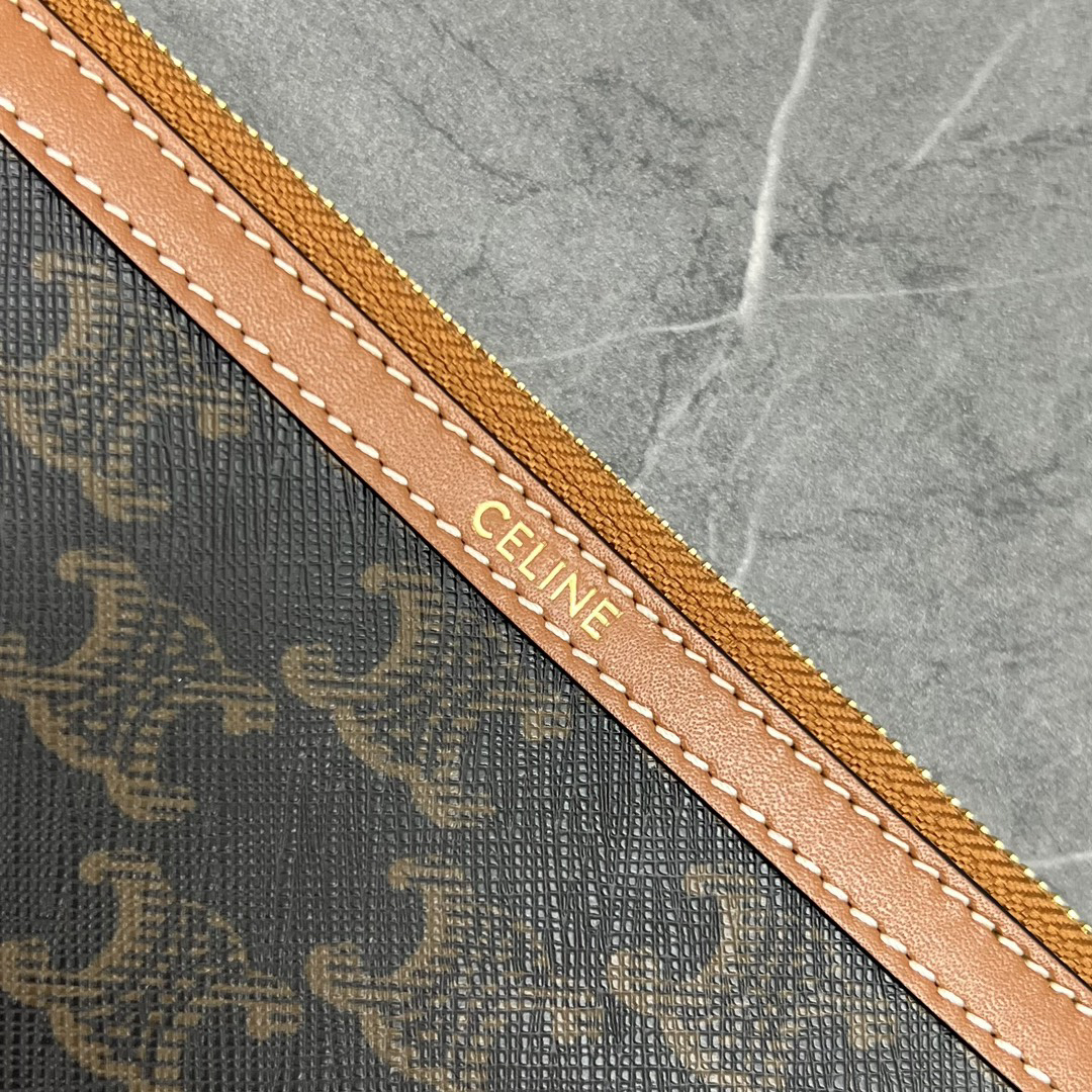 Celine Handbag with Wrist Strap - Image 7