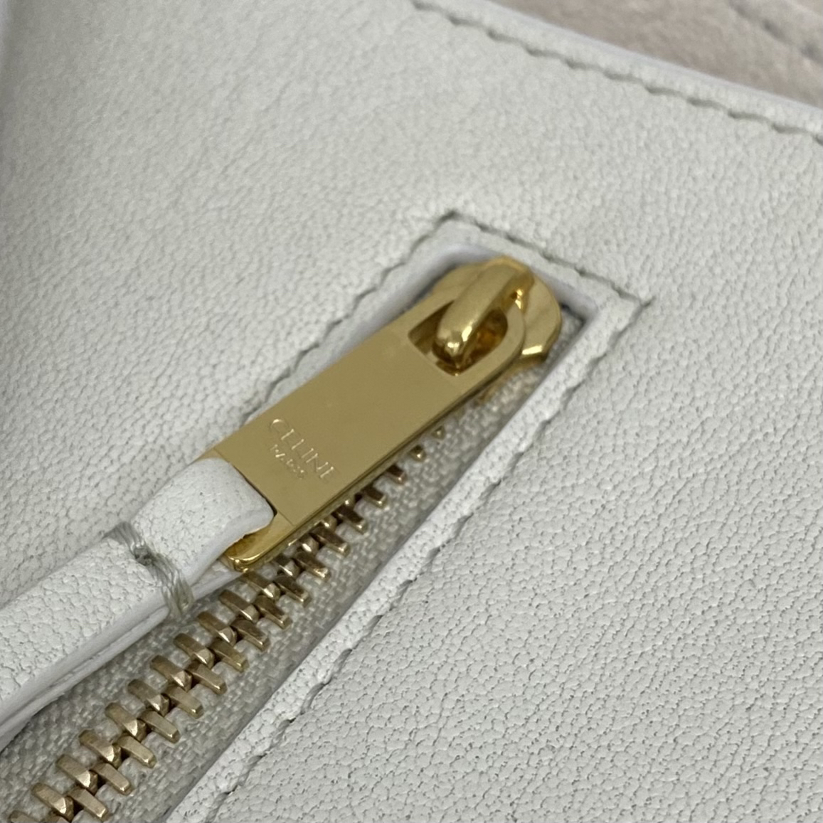 CE Halfmoon Small Lambskin Shoulder Bag - Image 7