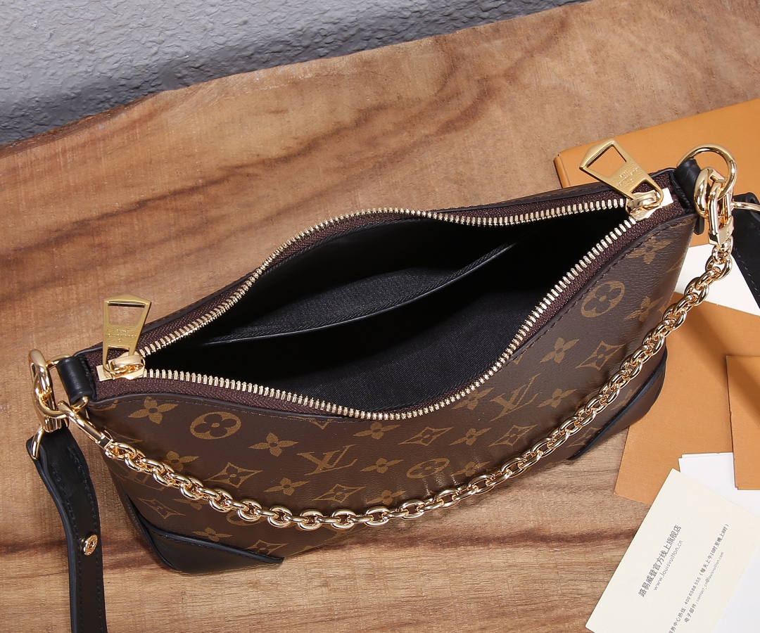 Boulogne Monogram Canvas Shoulder Bag - Image 8
