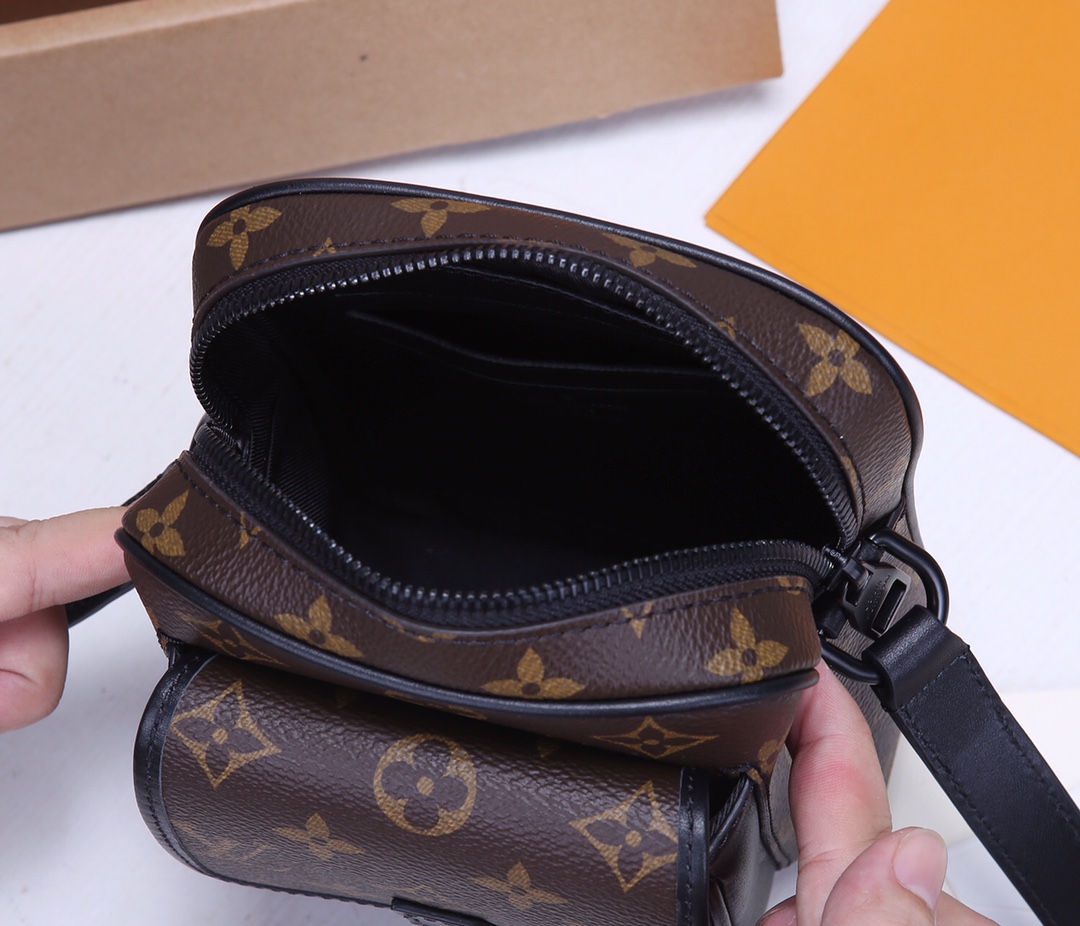 Louis Vuitton Christopher Mini Backpack in Monogram Macassar - Image 8