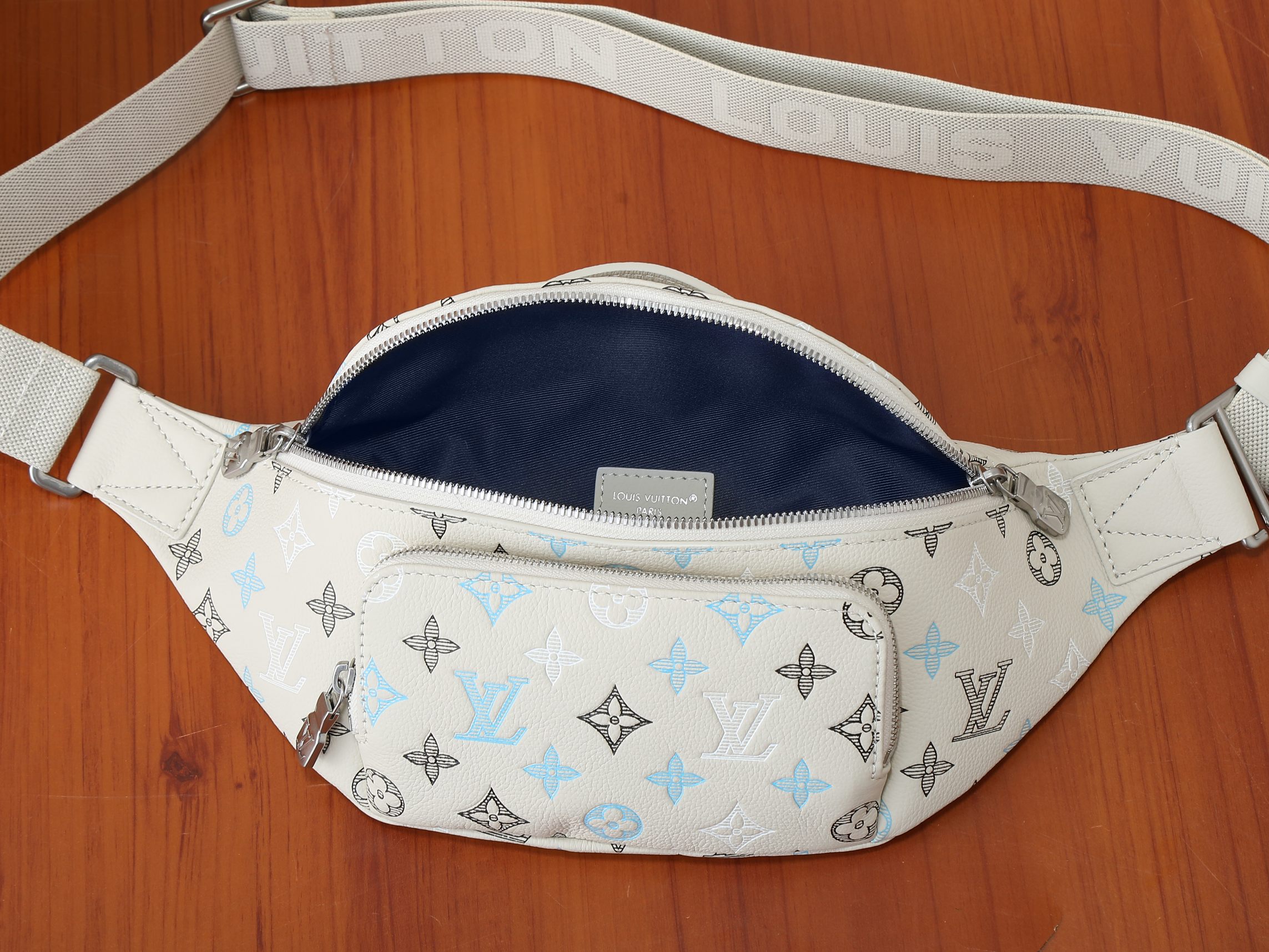 Louis Vuitton Rush Belt Bag in Monogram Shadow Leather - Image 8