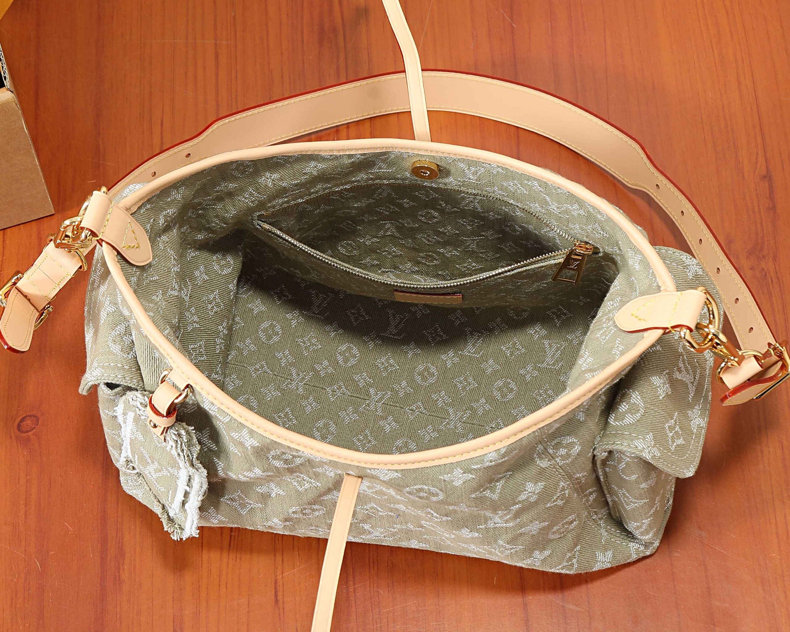 Carryall Cargo Small Handbag – Denim Rendez-Vous - Image 8
