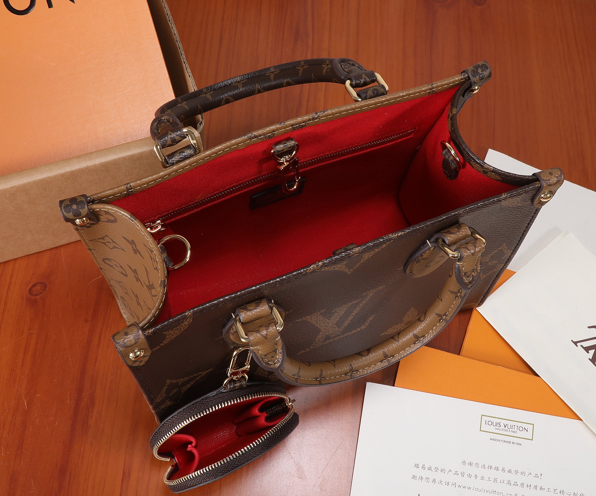 Louis Vuitton OnTheGo Small Tote Bag M46373 - Image 8
