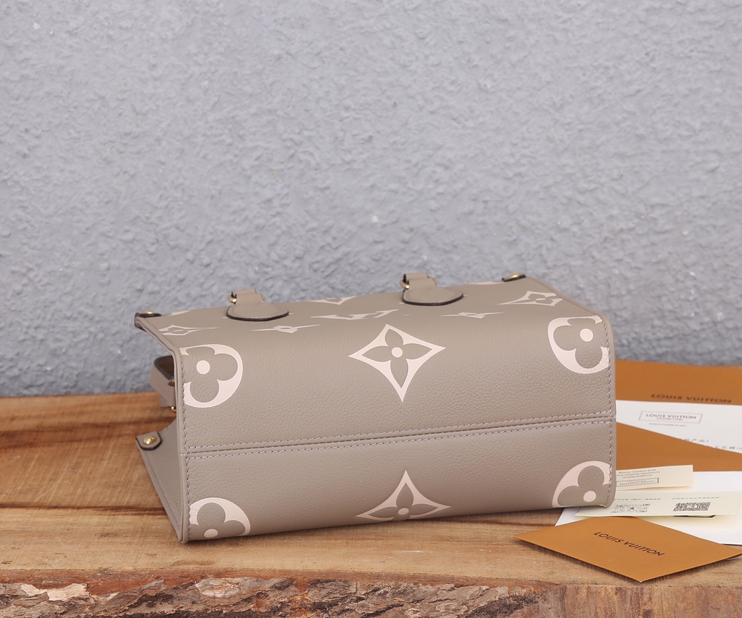 Louis Vuitton Onthego Mini Tote Bag in Monogram Empreinte Leather - Image 8