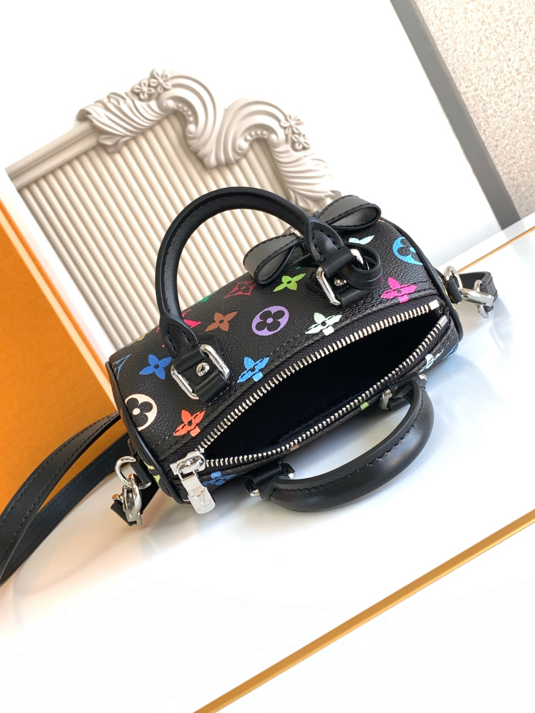 Louis Vuitton x Takashi Murakami Speedy 25 Handbag - Image 8