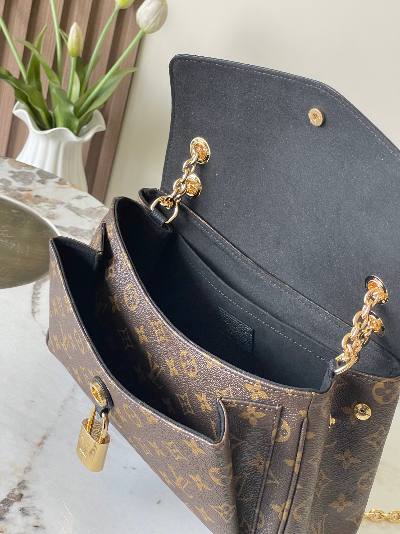 Louis Vuitton Saint-Germain PM Monogram Canvas Handbag - Image 8