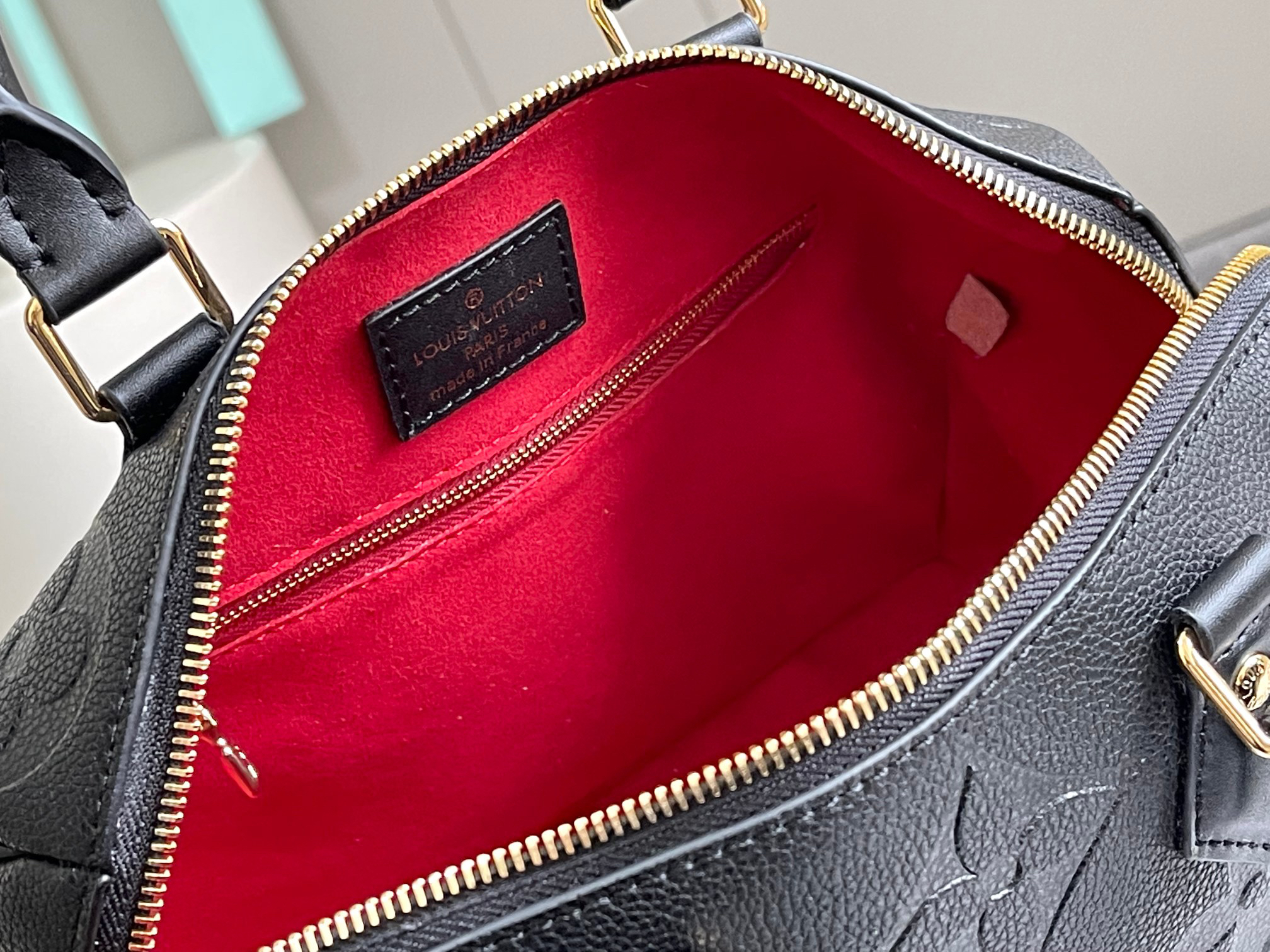 Louis Vuitton Speedy Bandouliere 25 Monogram Empreinte Leather Crossbody Bag - Image 8