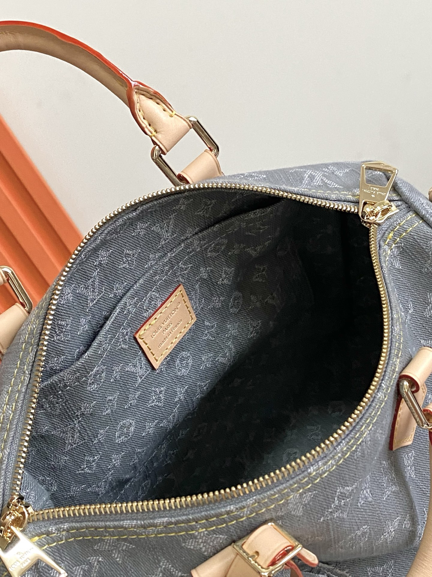 Speedy Soft 30 Monogram Denim Handbag - Image 8