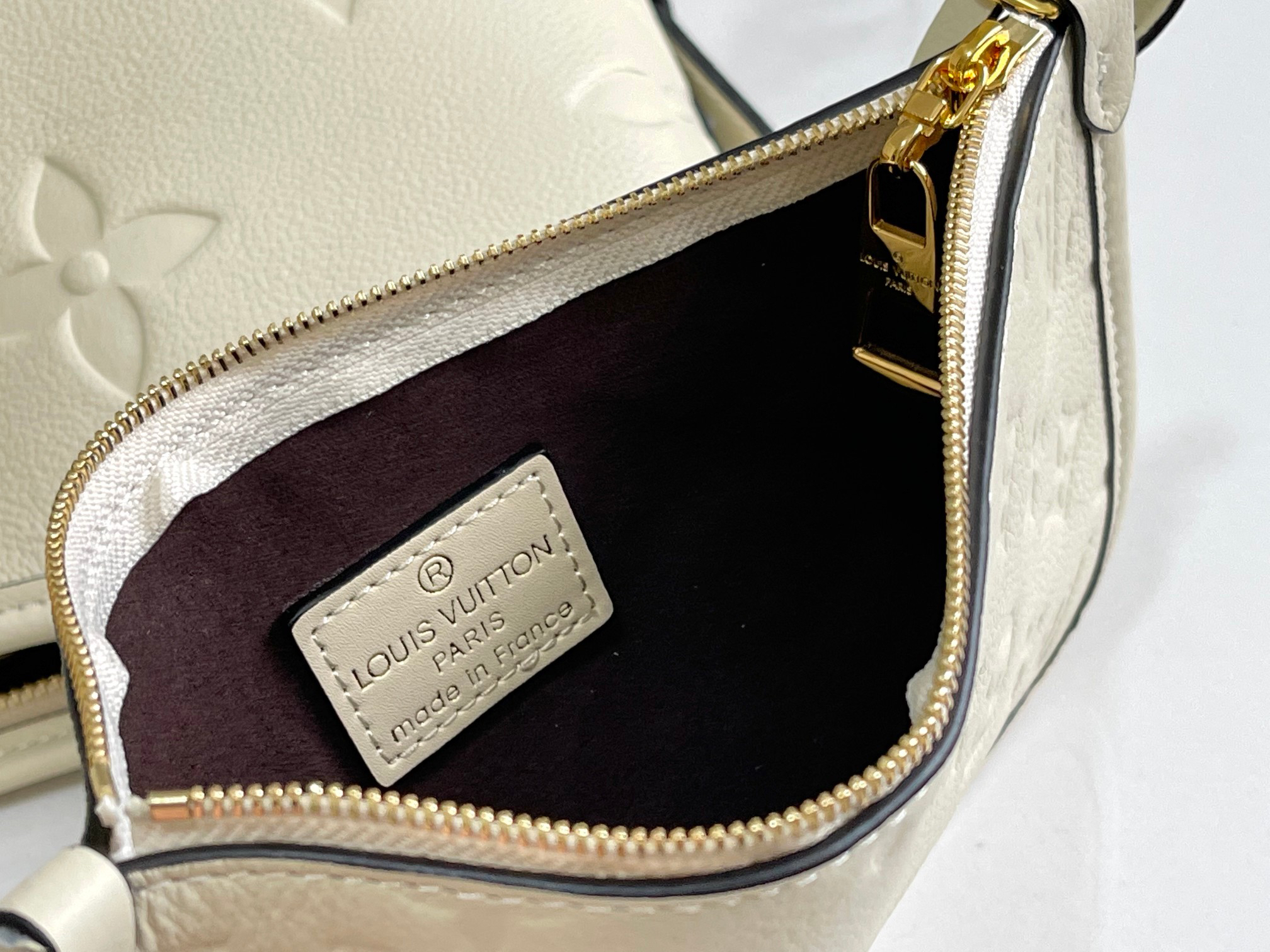 Louis Vuitton CarryAll Small Shoulder Bag in Monogram Empreinte Leather - Image 8