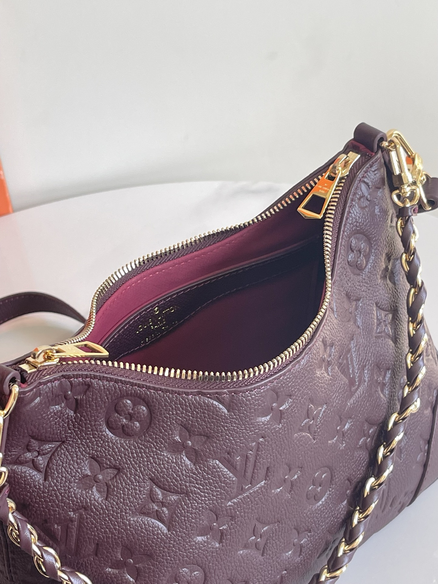Boulogne Monogram Empreinte Leather Crossbody Bag - Image 8