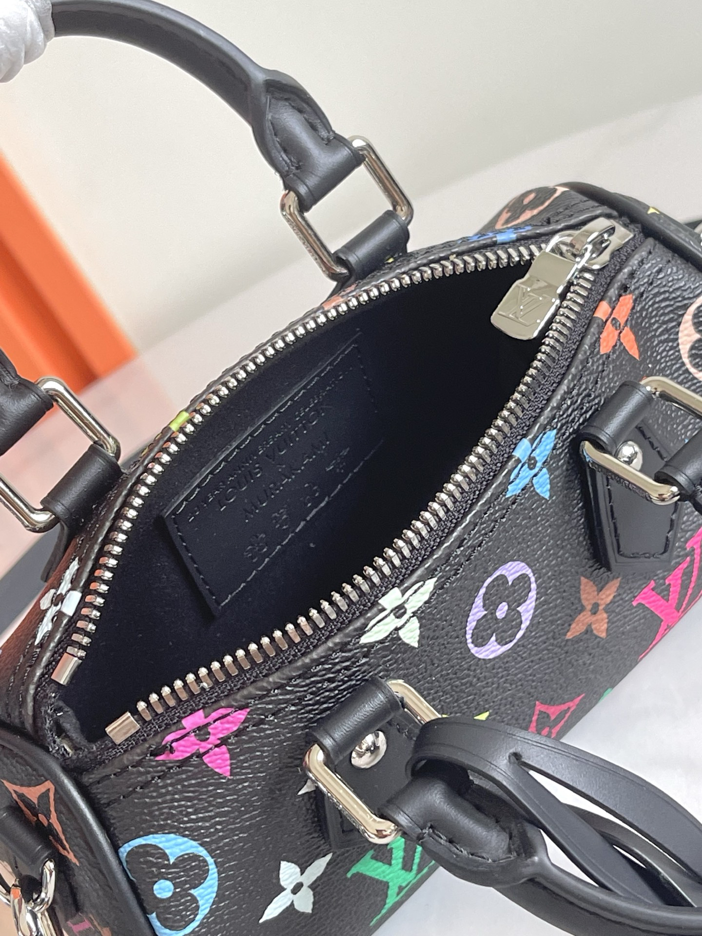 Louis Vuitton Nano Speedy Handbag, LV x TM Re-Edition - Image 8