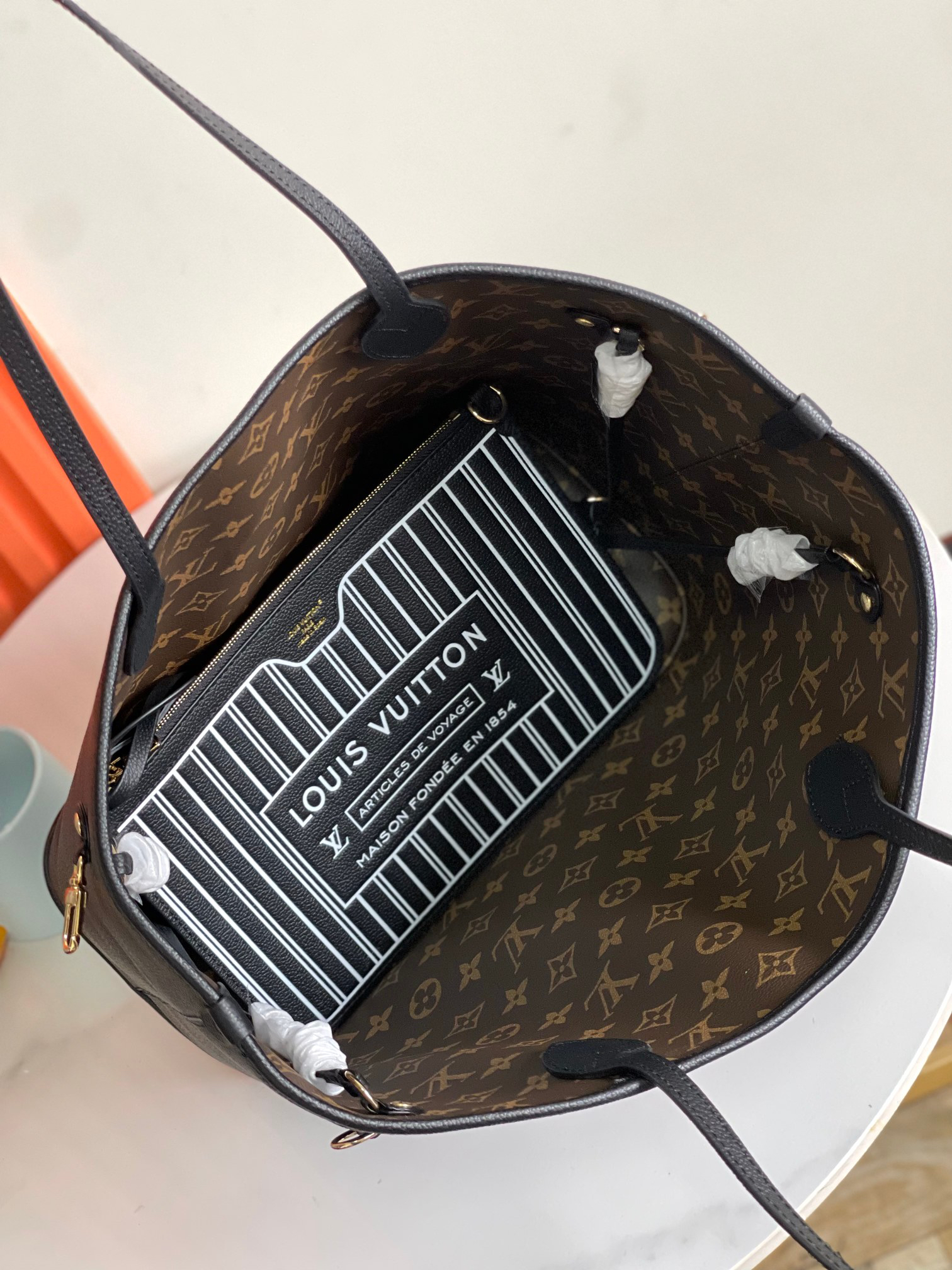 Louis Vuitton Neverfull Inside Out Medium Handbag - Image 8