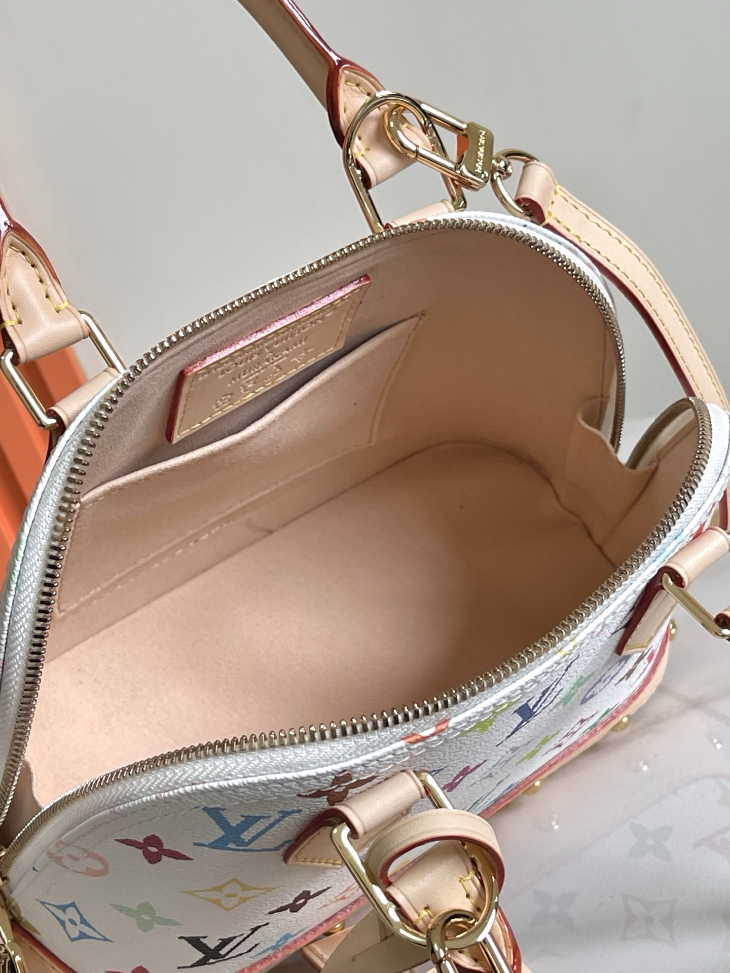 Louis Vuitton Alma BB Crossbody Bag - Image 8