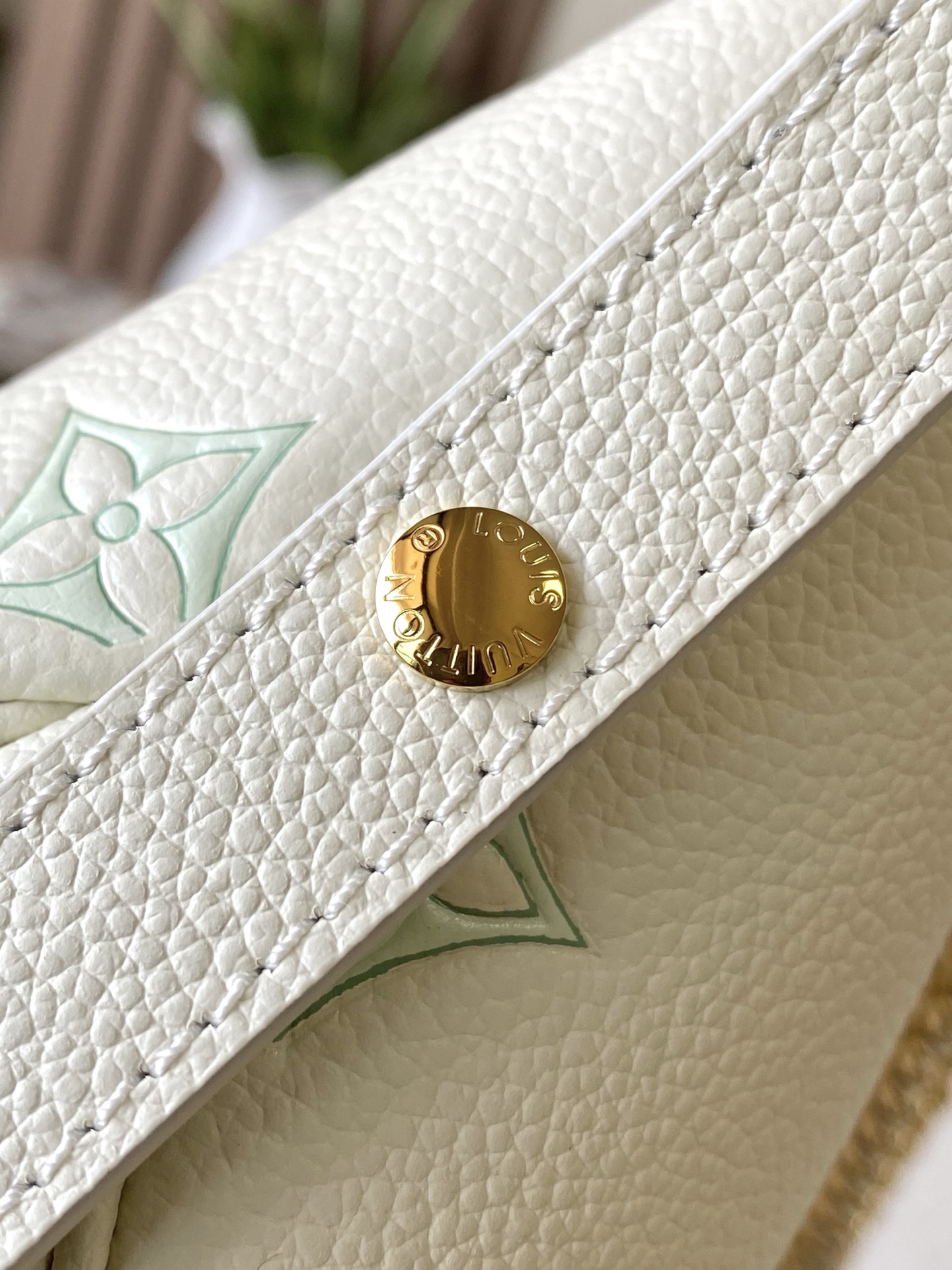 Louis Vuitton Boulogne Green Monogram Crossbody Bag - Image 8