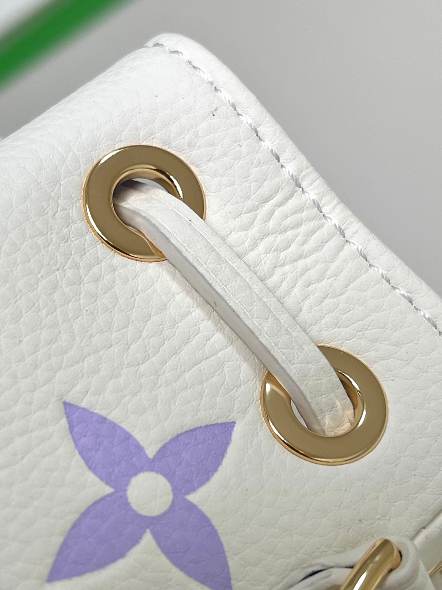 Louis Vuitton Nano Noé Summer Stardust Monogram Empreinte Bag in Purple - Image 8