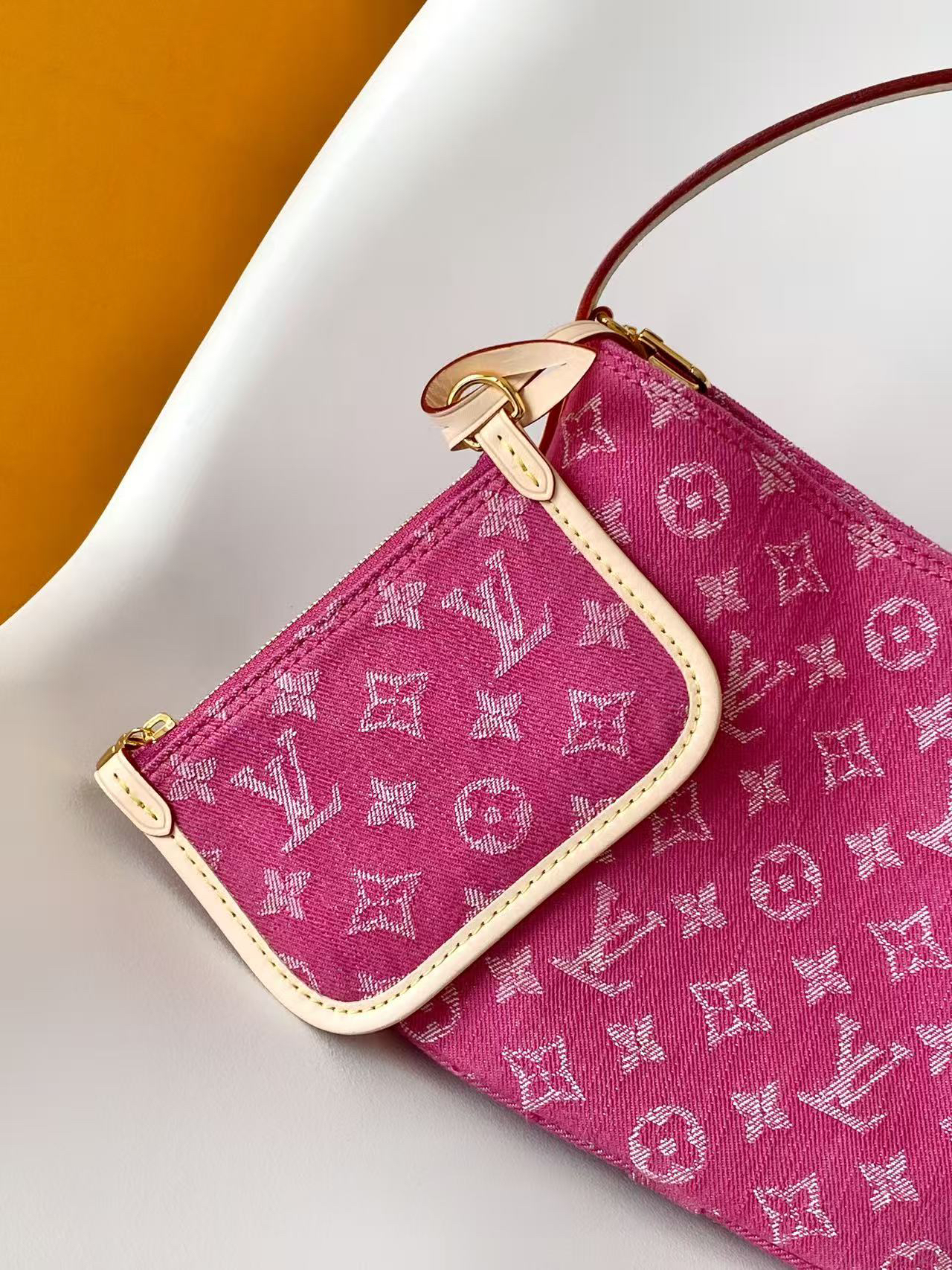 Louis Vuitton All In BB Denim Shoulder Bag - Image 8