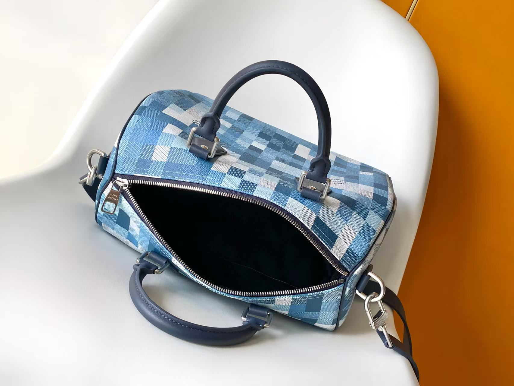 Louis Vuitton Speedy Soft 30 Boho Handbag in Monogram Coated Canvas - Image 8