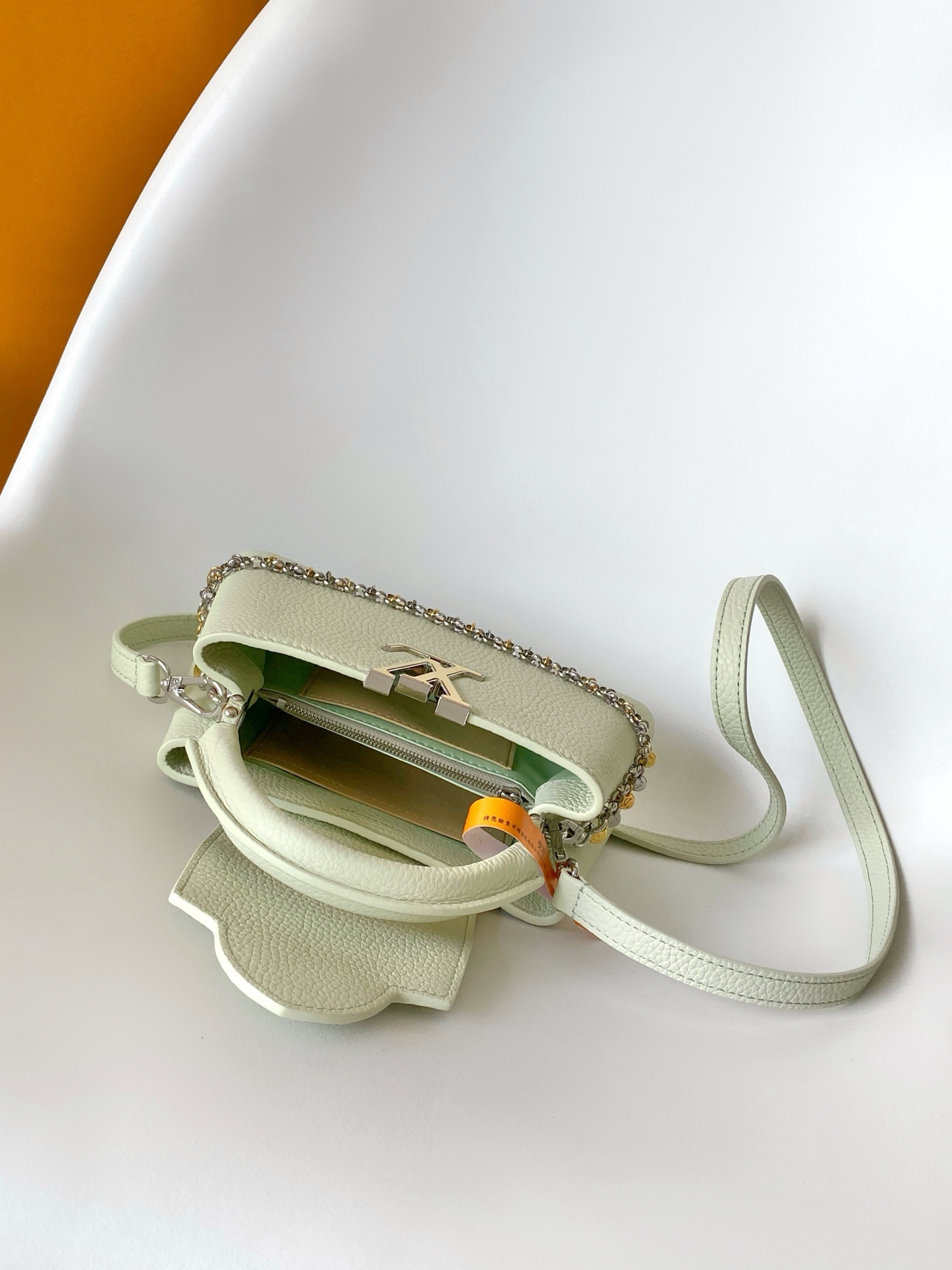 Louis Vuitton Capucines Mini Handbag from the LV Confetti Collection - Image 8