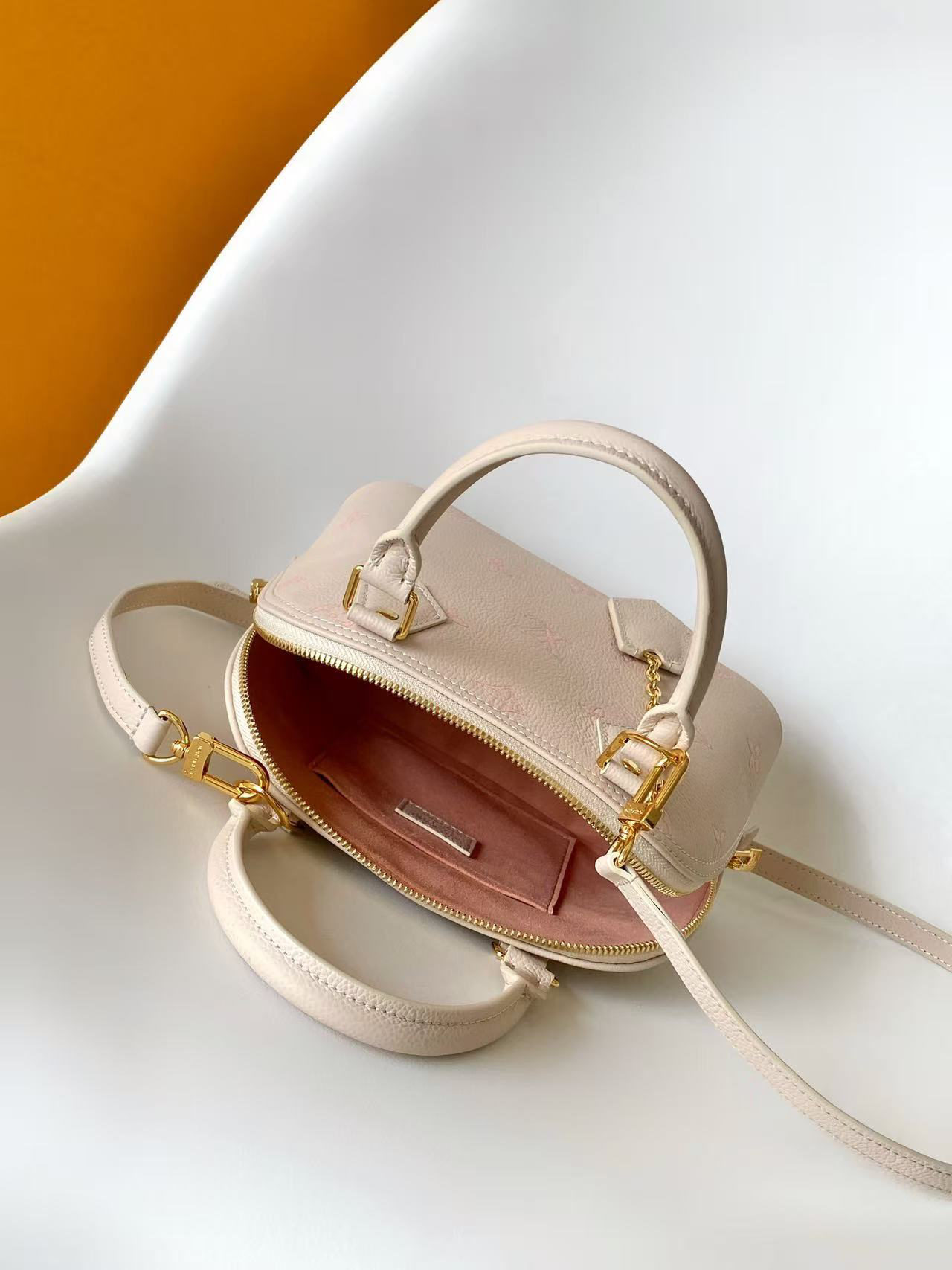 Alma BB Handbag in Monogram Empreinte Leather - Image 8