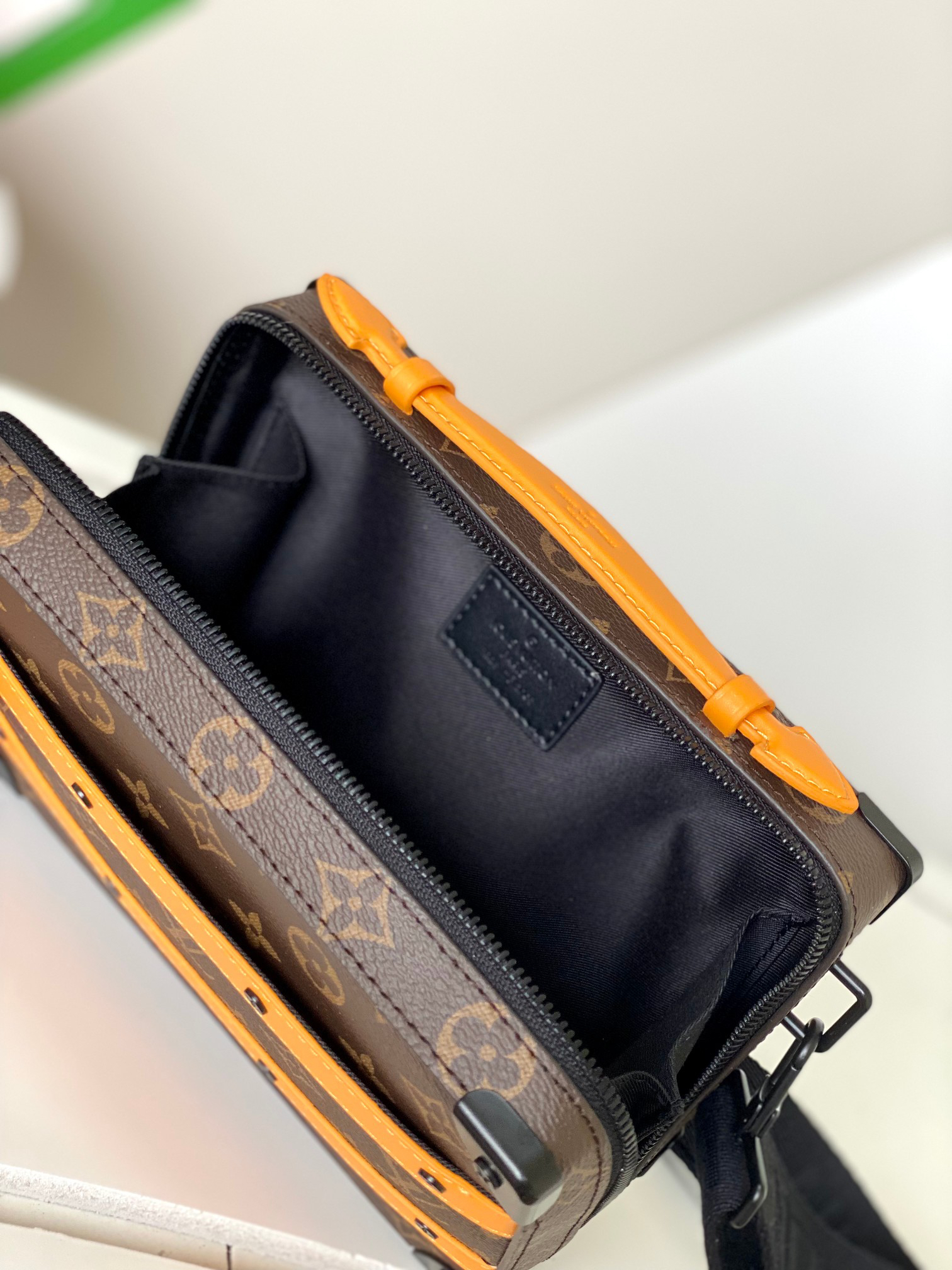Louis Vuitton Handle Soft Trunk Monogram Macassar Bag M46689 - Image 8