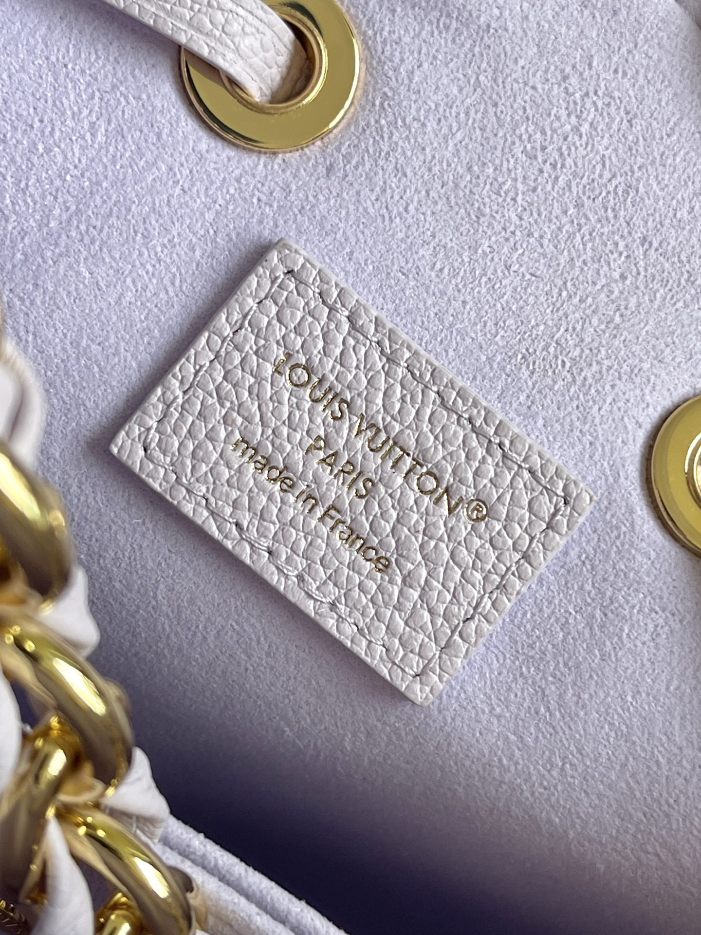 Louis Vuitton Néonoé BB Handbag in Purple Monogram Empreinte Leather - Image 8