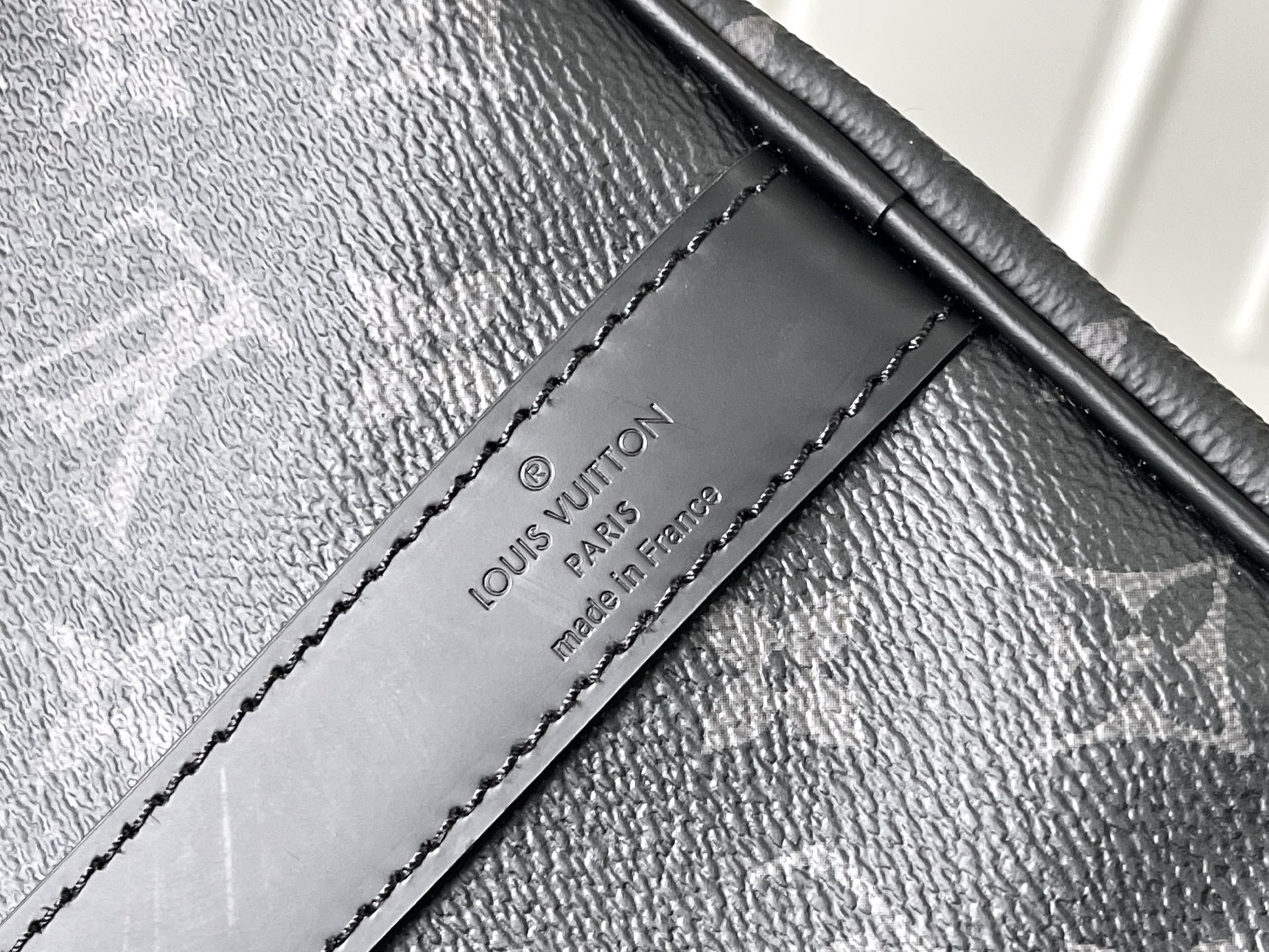 Louis Vuitton Keepall 45 Travel Bag in Monogram Eclipse Canvas - Image 8