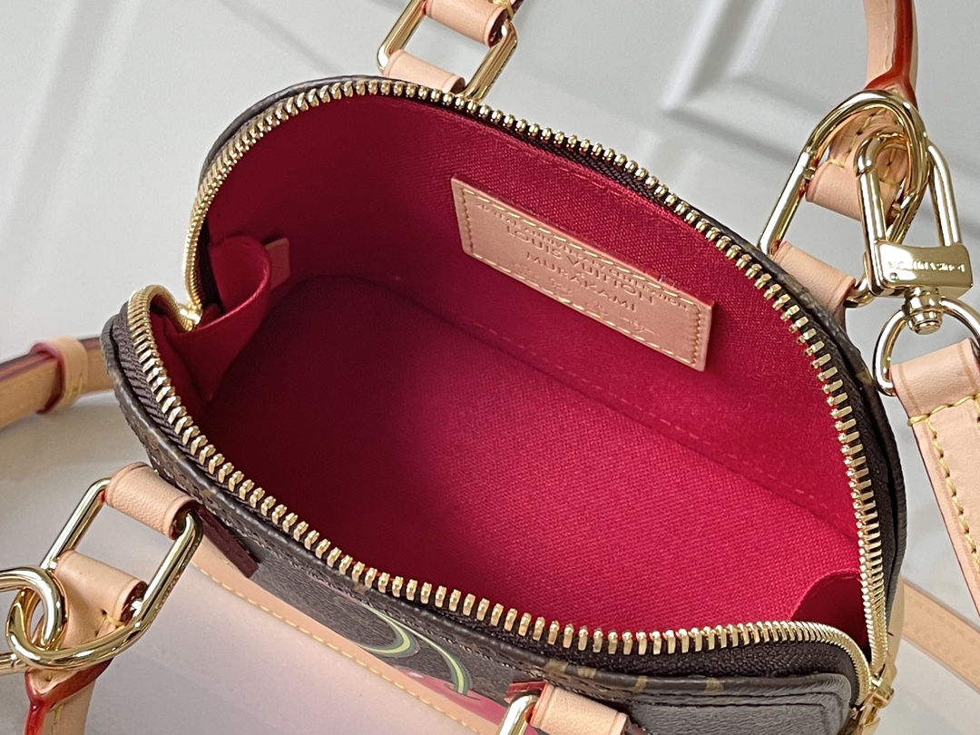 Louis Vuitton Nano Alma Monogram Cherry Handbag M13416 - Image 8