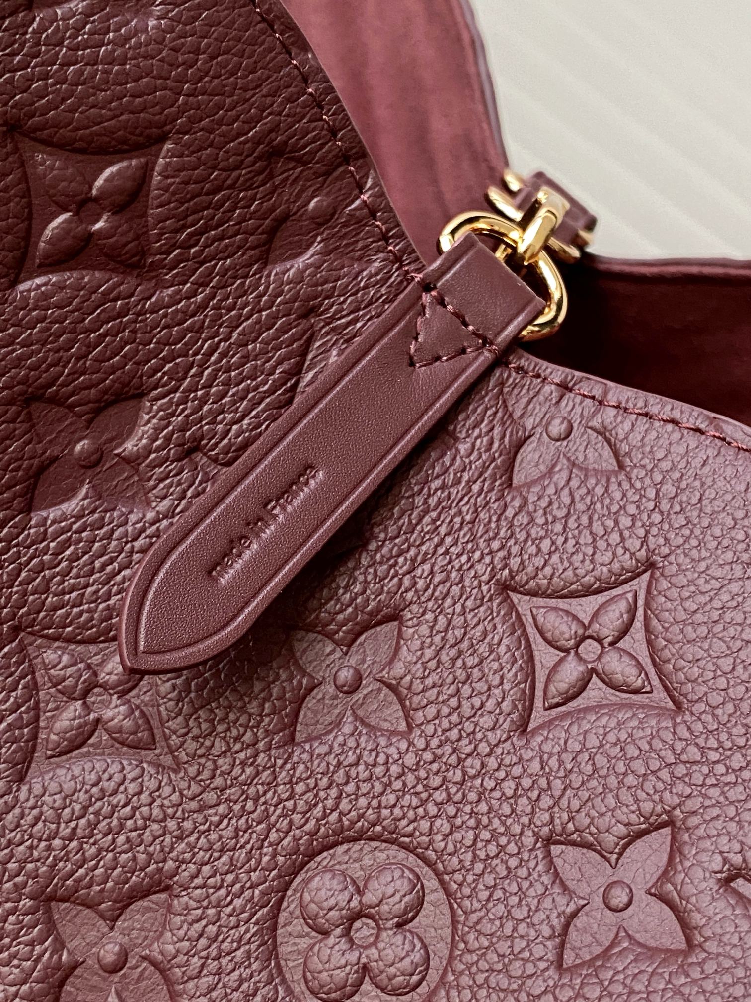 Louis Vuitton All In One MM Monogram Empreinte Leather Bag - Image 8