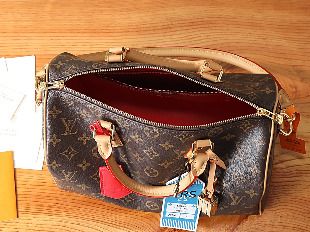 Louis Vuitton Speedy Soft 30 Crafty Handbag - Image 8