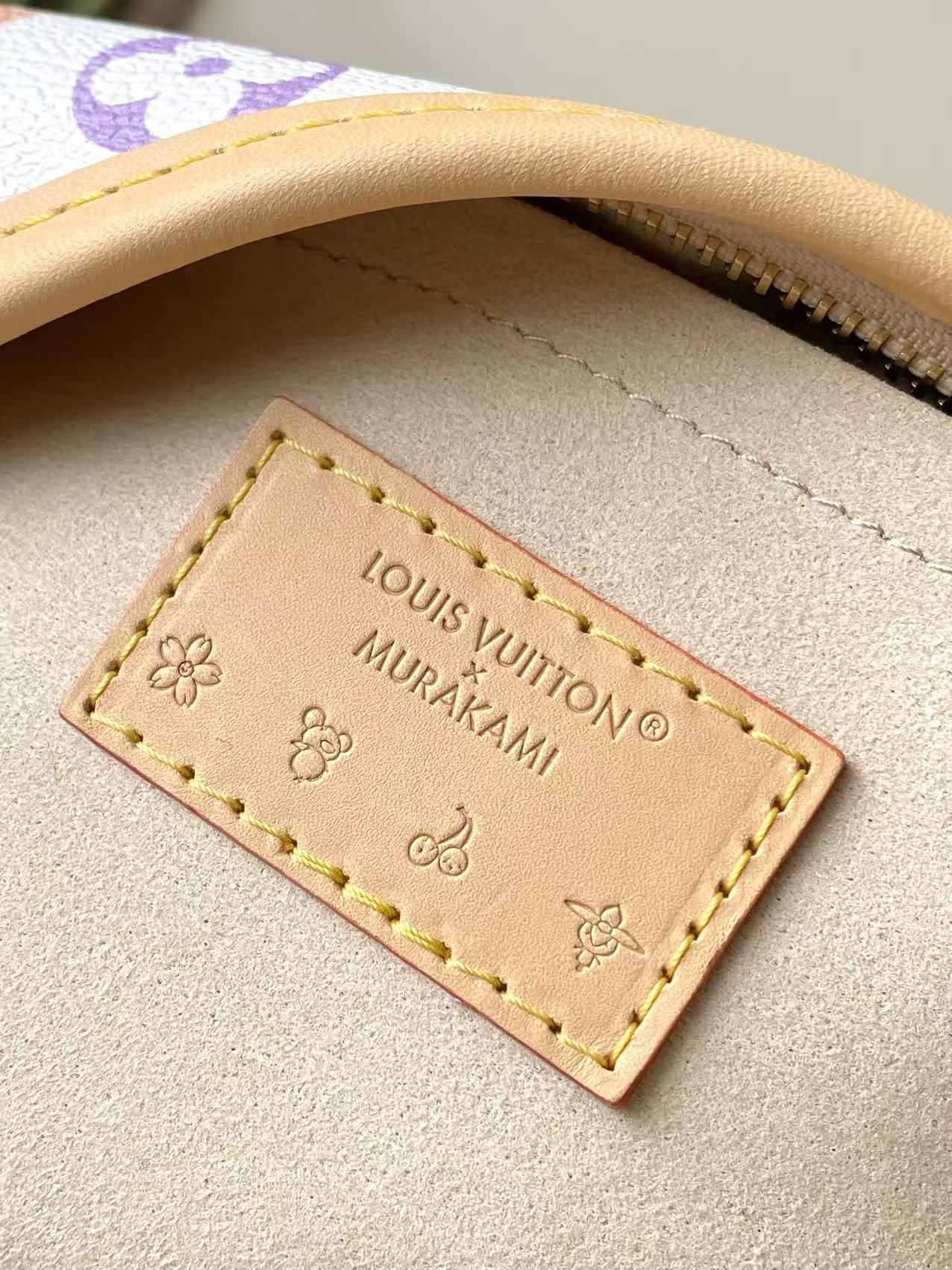 Louis Vuitton x Takashi Murakami Carryall East West Handbag - Image 8