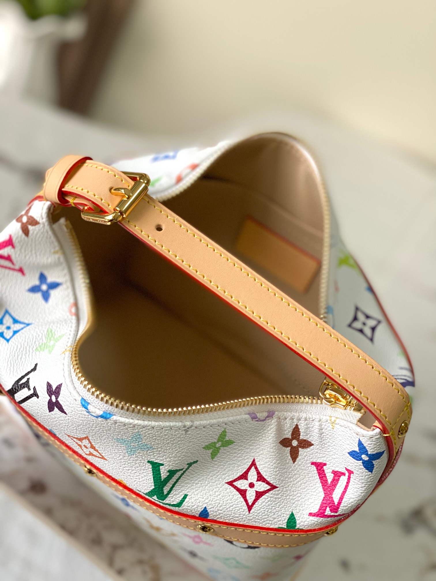 Cruiser Toiletry Bag in Monogram Multicolore Canvas - Image 8
