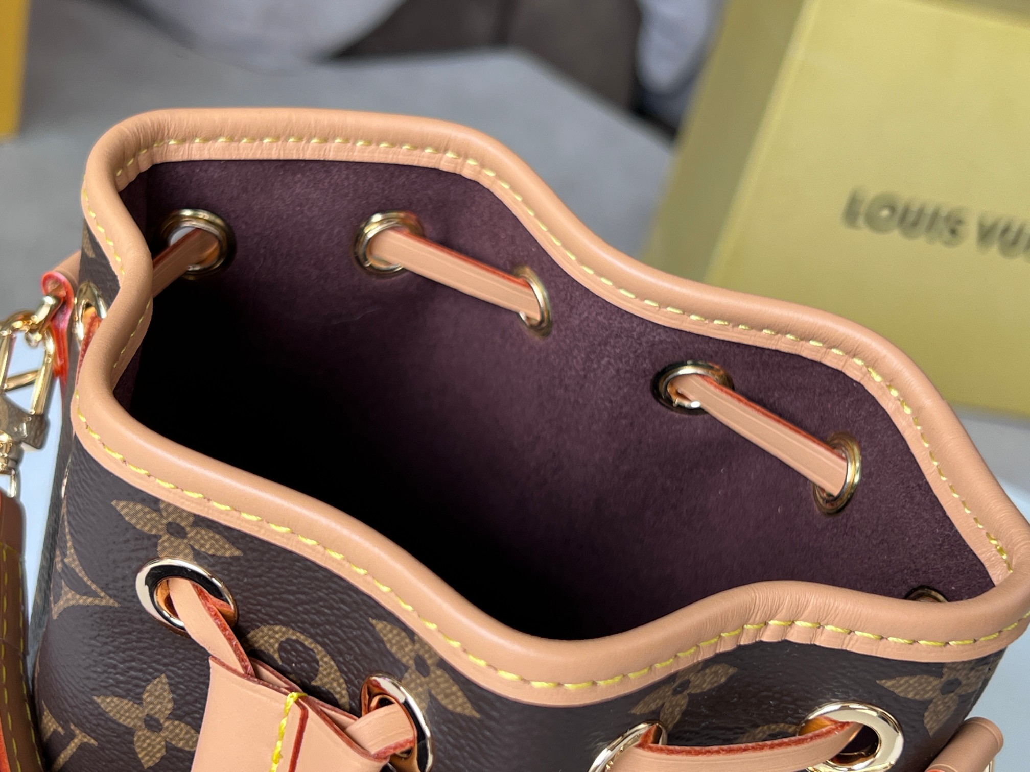Louis Vuitton Nano Noe Monogram Bag - Image 8
