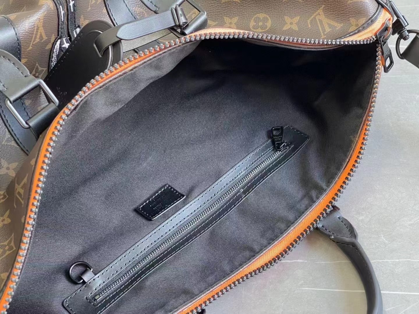 Louis Vuitton Keepall Bandouliere 50 Embroidered Travel Bag - Image 8