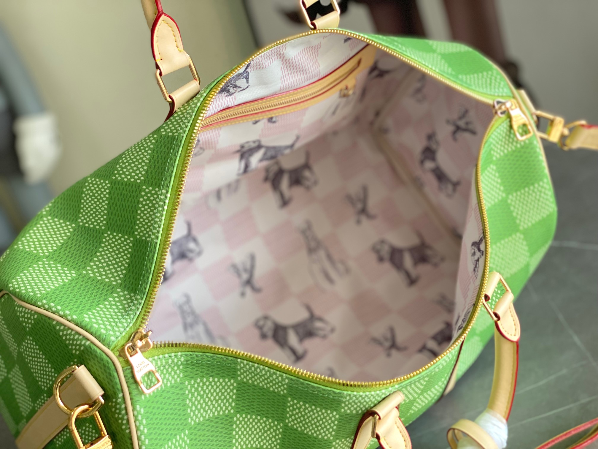 Louis Vuitton Keepall Bandouliere 50 Travel Bag - Image 8