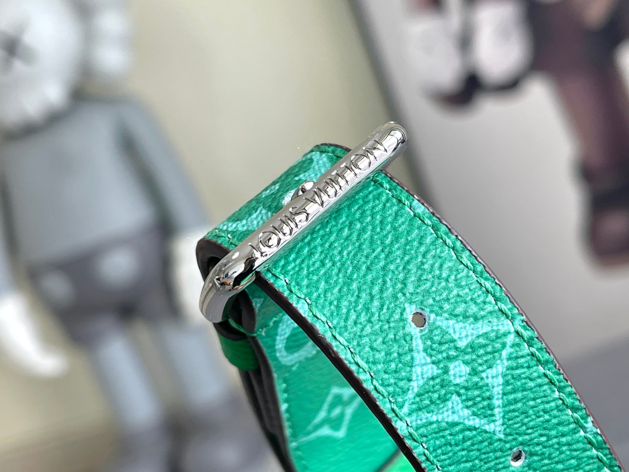 Louis Vuitton Keepall Travel Bag Taigarama 50 - Image 8