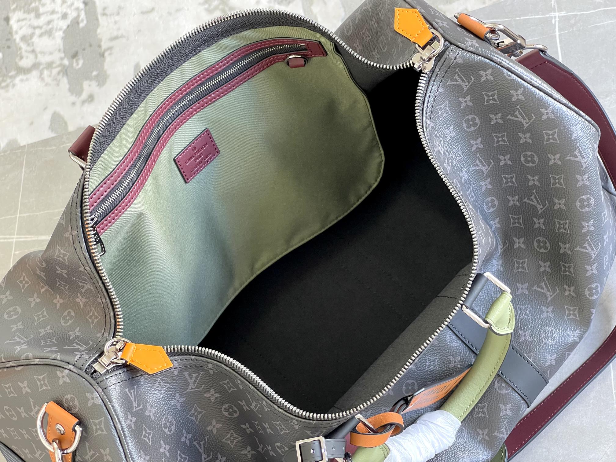 Keepall Bandouliere Patchwork Travel Bag - Image 8