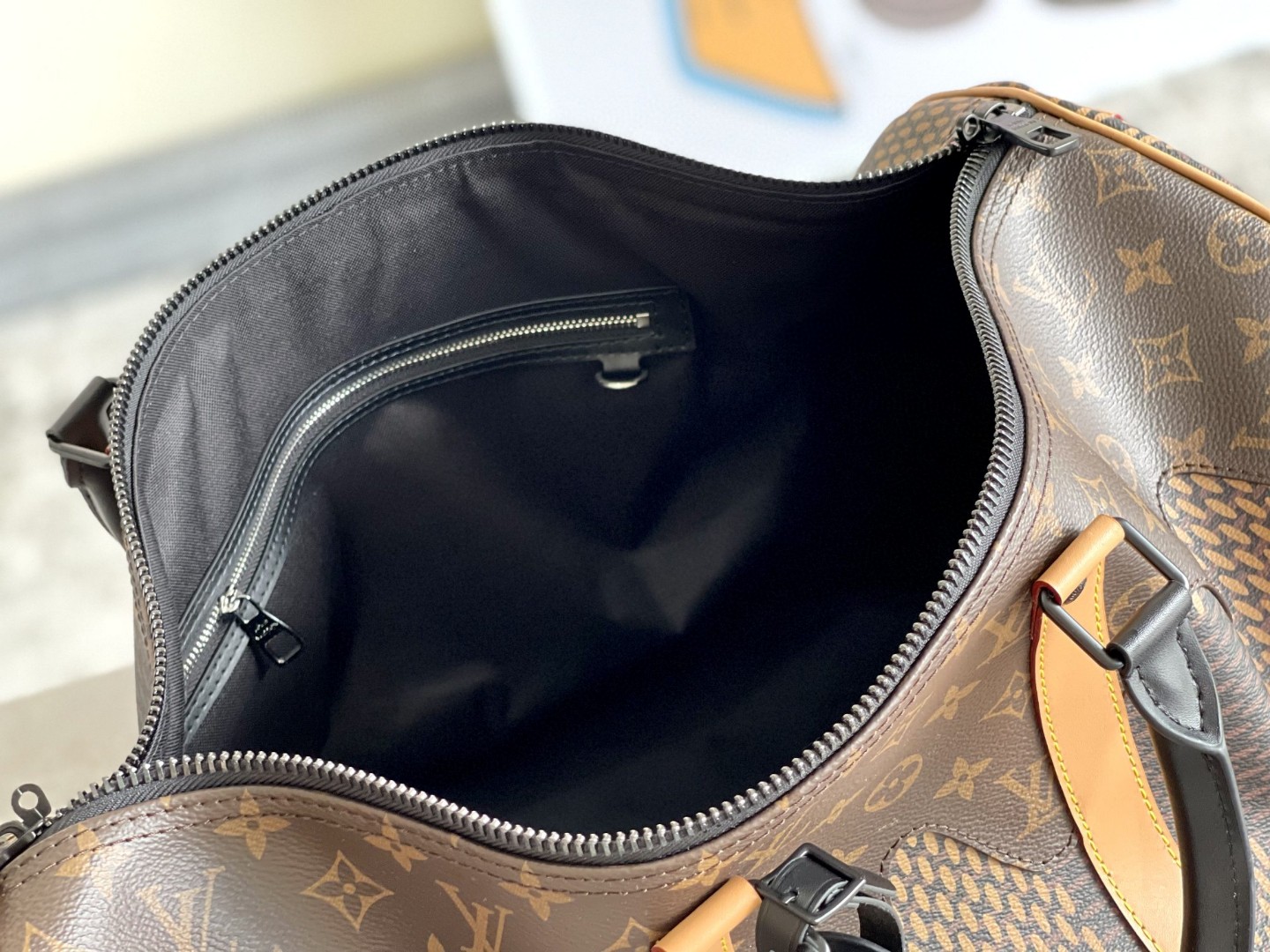 Louis Vuitton Keepall Bandouliere 50 Travel Bag - Image 8