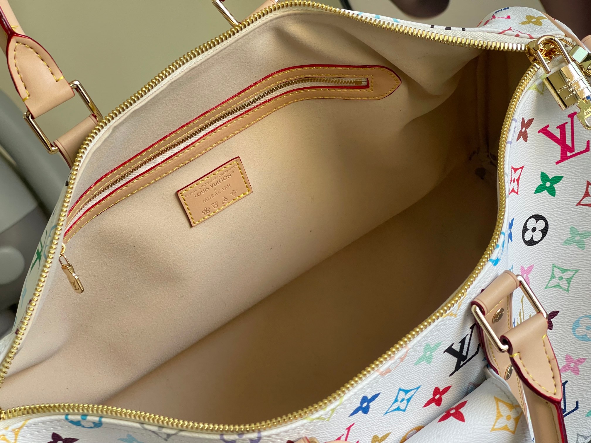Louis Vuitton Keepall Bandouliere 55 Travel Bag - Image 8