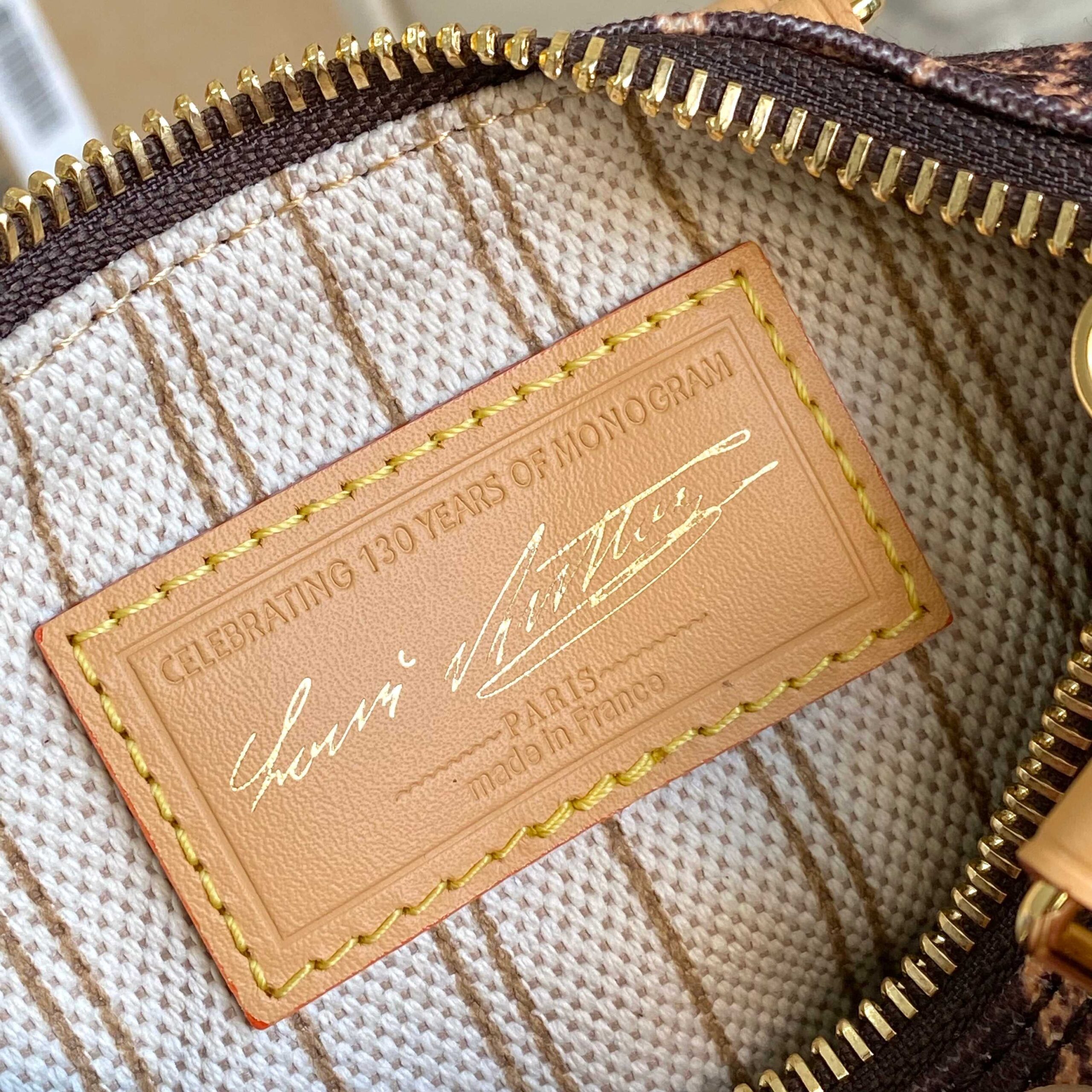 Louis Vuitton Nano Speedy Monogram Origine Crossbody Bag - Image 8