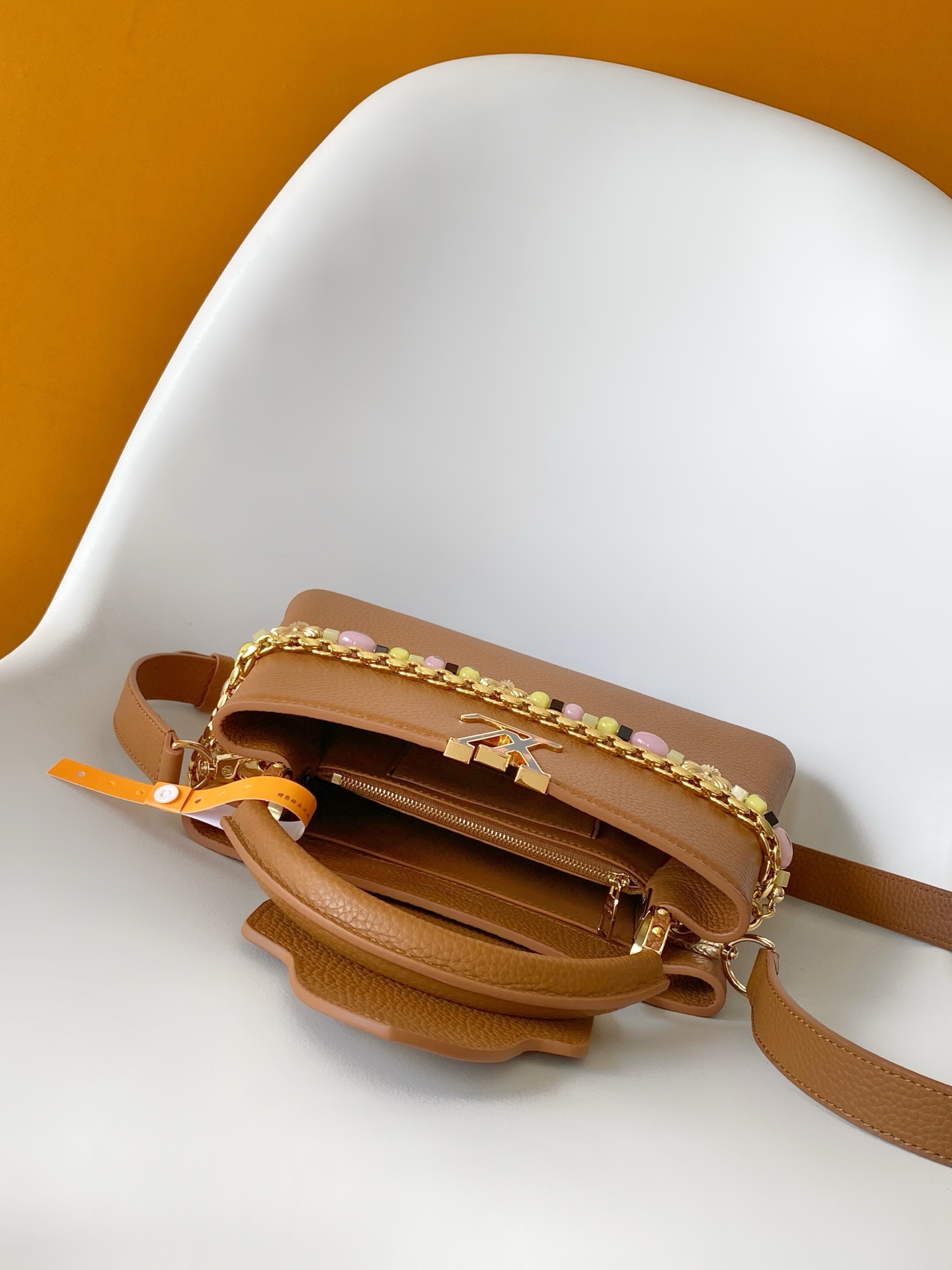 Louis Vuitton Capucines East West Mini Handbag - Image 8