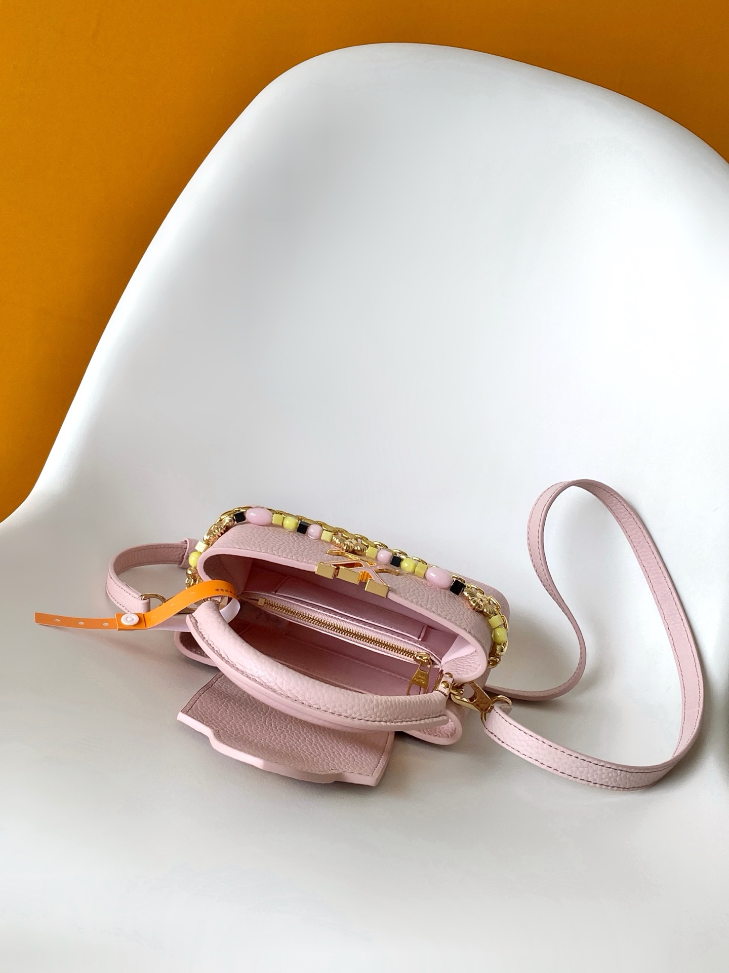 Louis Vuitton Capucines East West Mini Handbag - Image 8