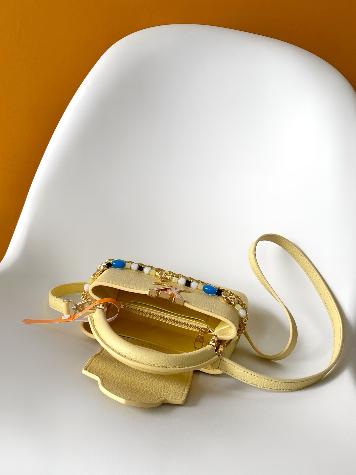 Louis Vuitton Capucines East West Mini Handbag - Image 8