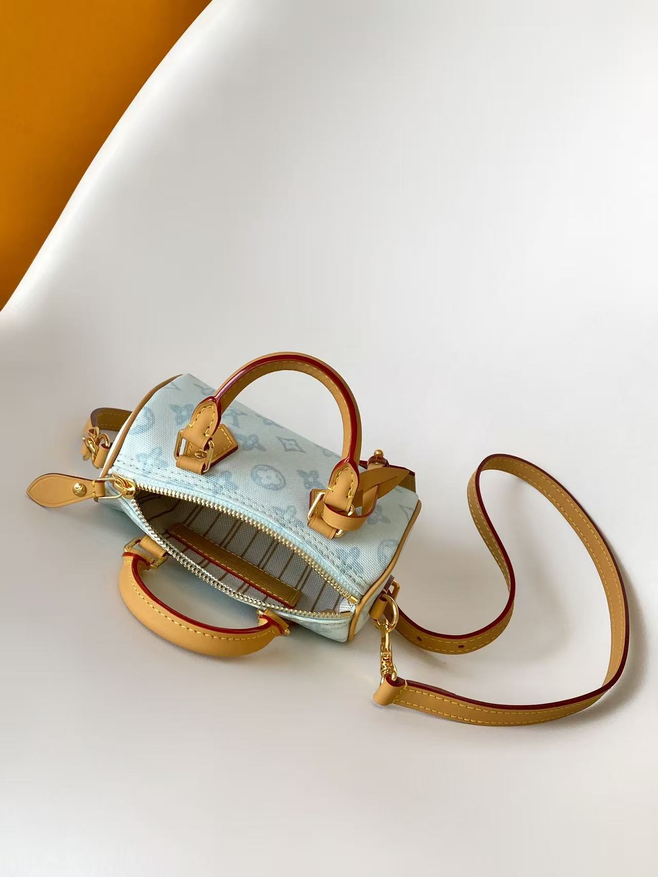 Louis Vuitton Nano Speedy Monogram Handbag - Image 8