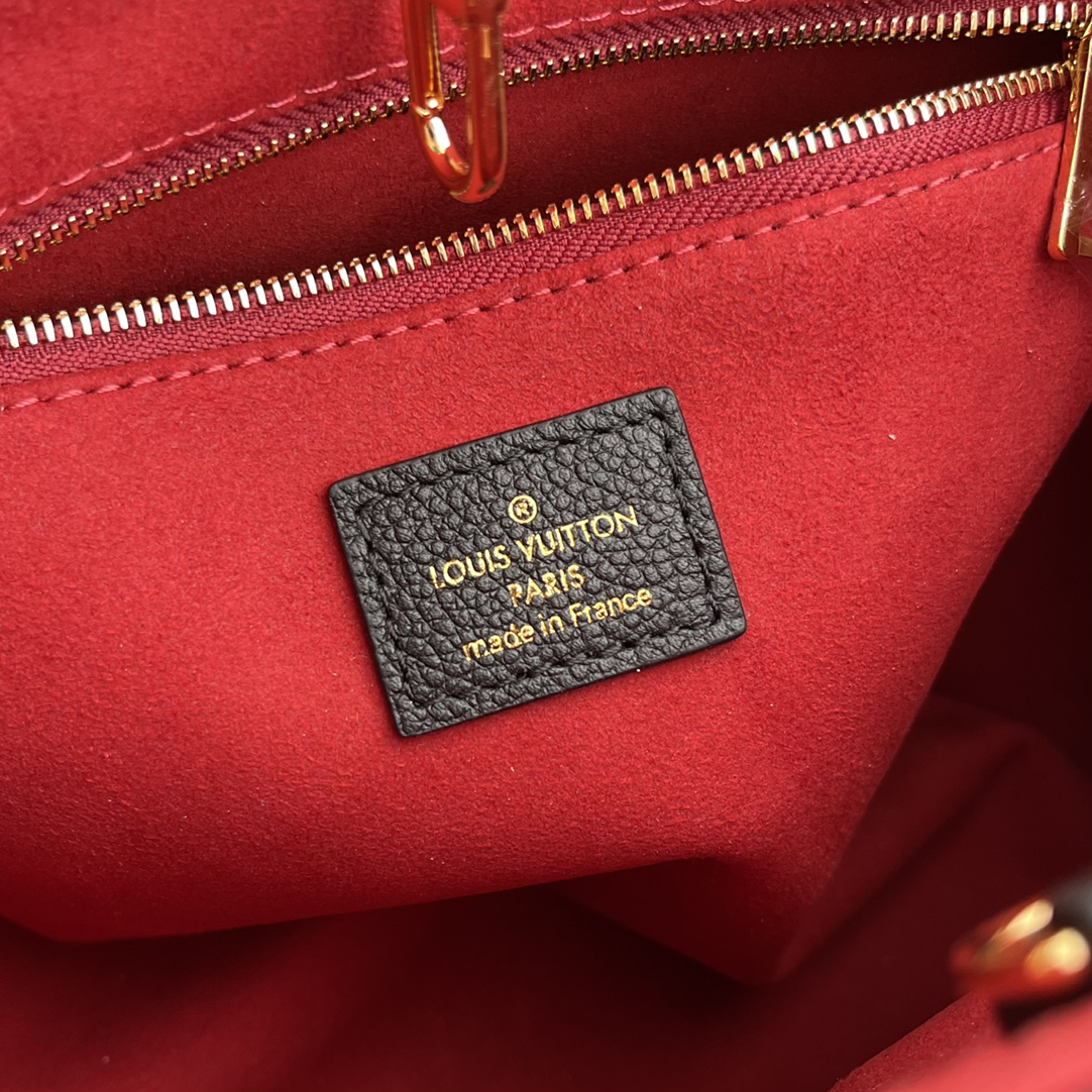 Louis Vuitton Onthego PM Tote Bag in Monogram Empreinte Leather - Image 8