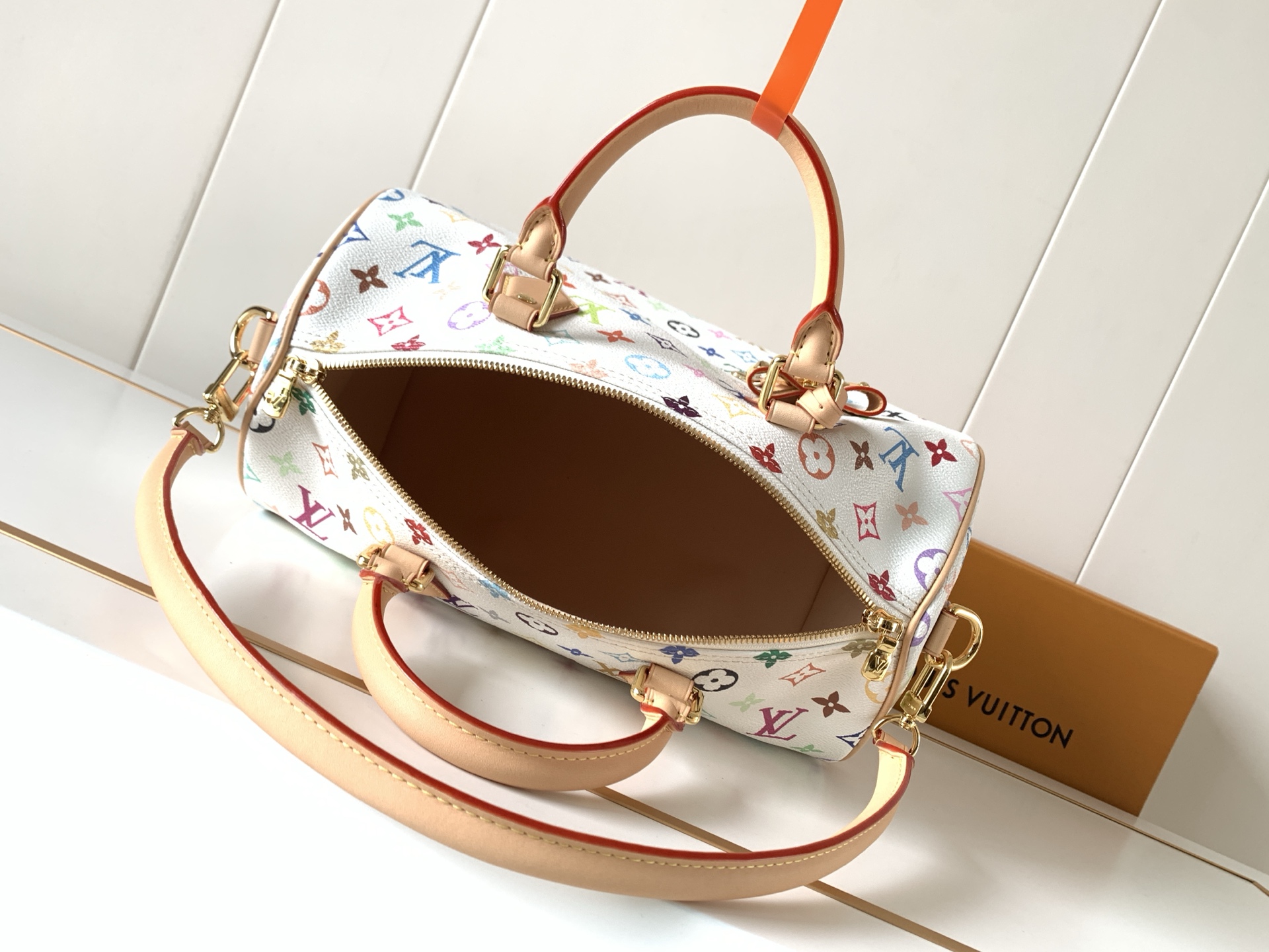 Louis Vuitton x Takashi Murakami Speedy Bandoulière 25 Handbag - Image 8