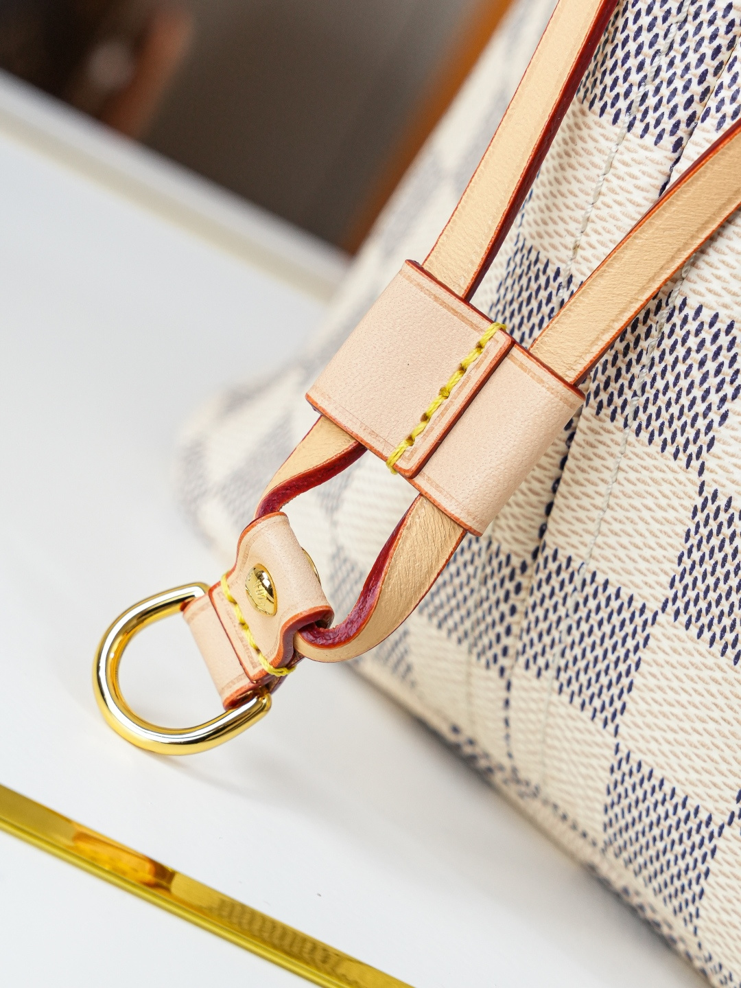 Louis Vuitton Neverfull Large Tote Bag M41360 in Damier Azur - Image 8