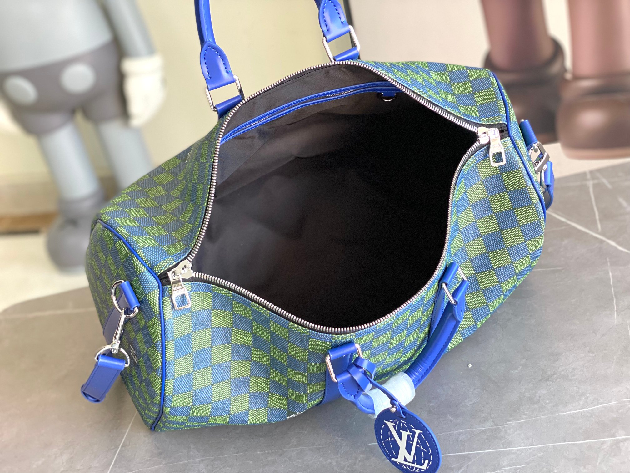 Louis Vuitton Keepall 45 Damier Graphite Travel Bag - Image 8