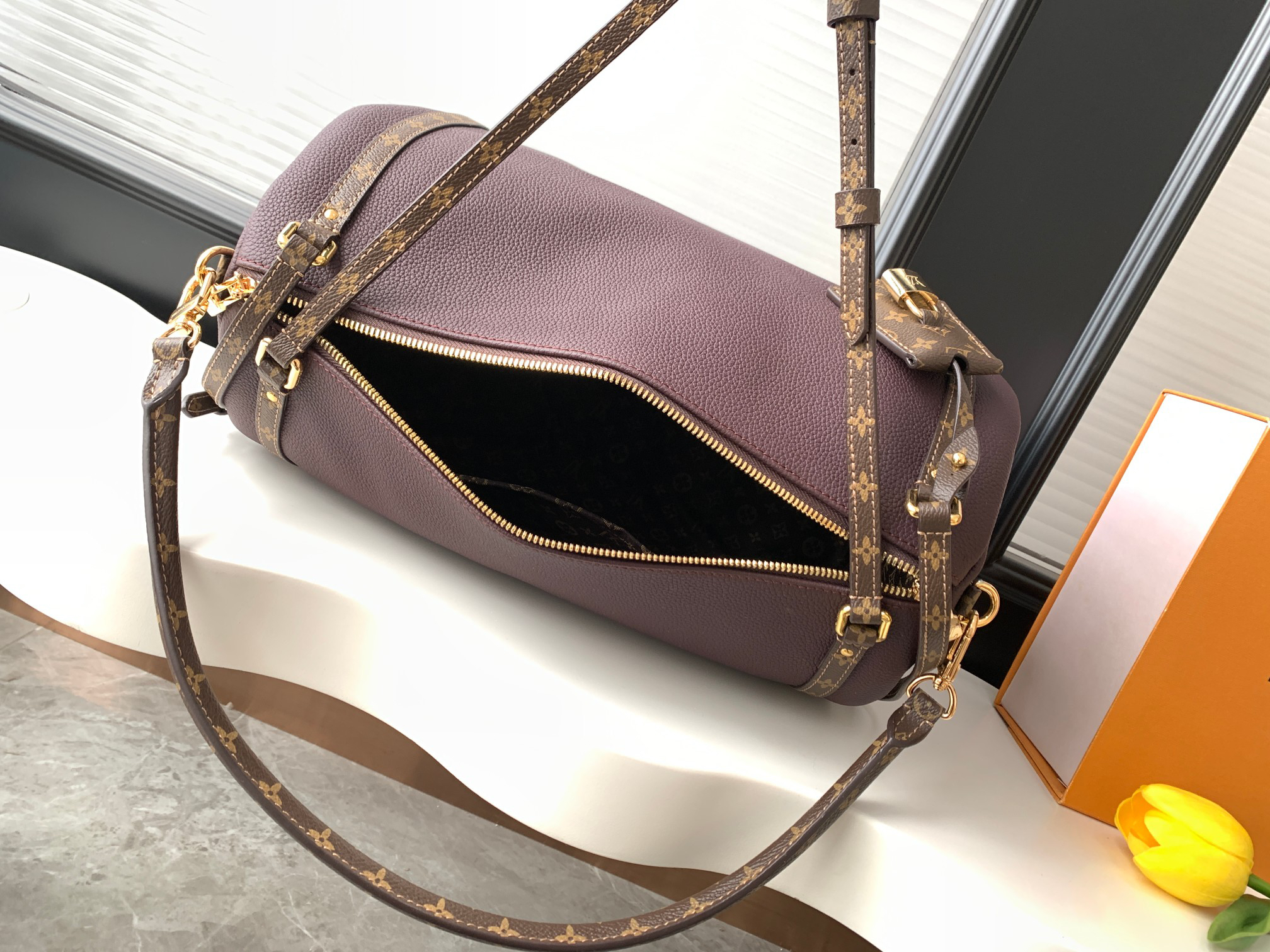 Louis Vuitton Express Medium Handbag in Brown Monogram - Image 8