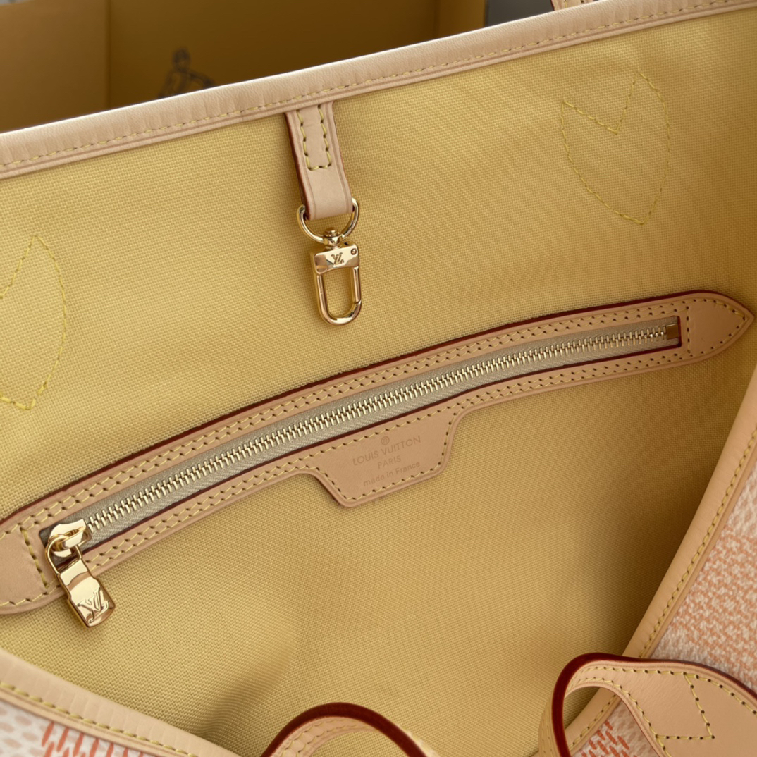 Louis Vuitton Neverfull MM Damier Giant Tote Bag - Image 8